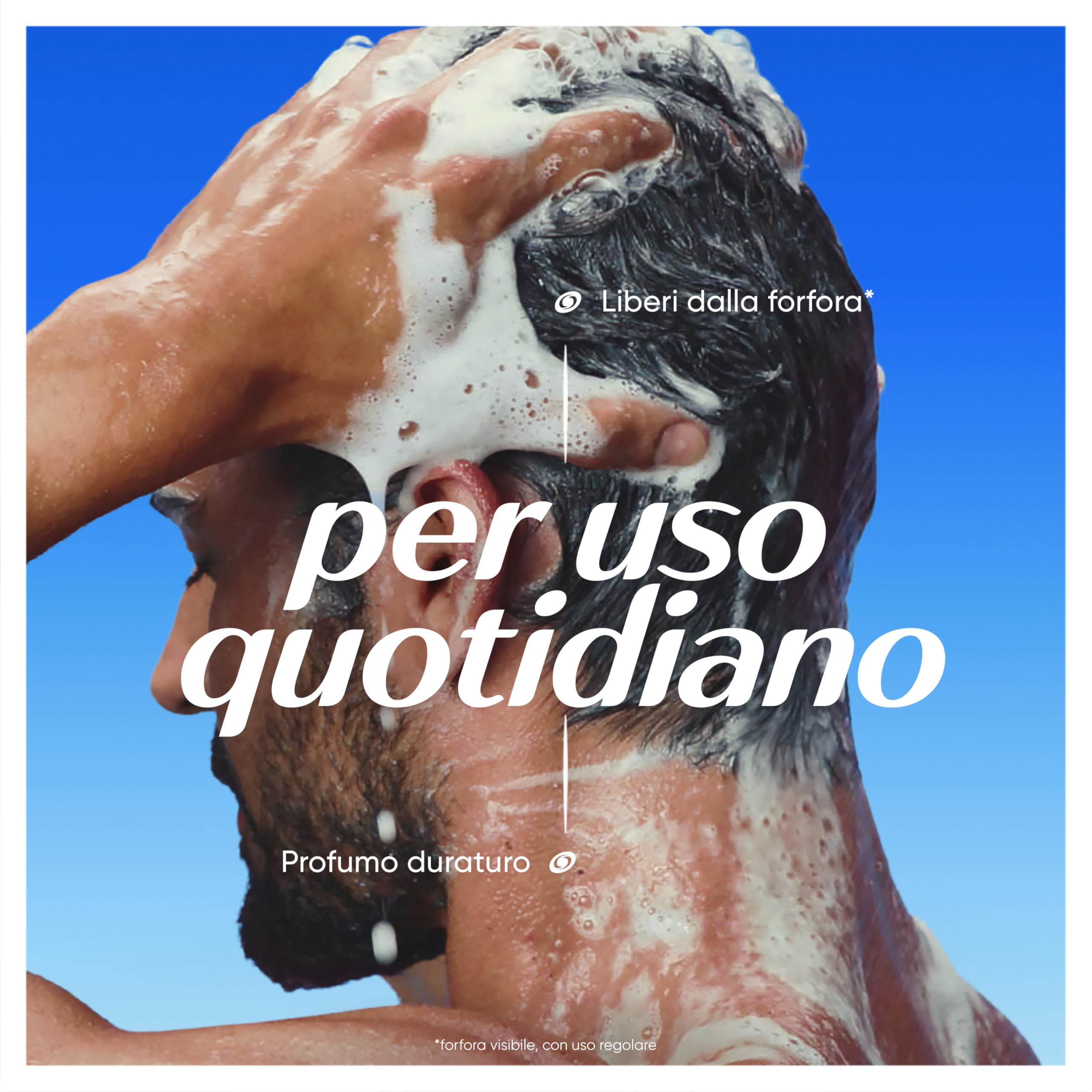 Head & Shoulders Shampoo Antiforfora Classic Clean,Per Capelli Grassi,Fino Al 100% Protezione Dalla Forfora Per Cute E Capelli, Clinicamente Provato,Dermatologicamente Testato,Formato Maxi