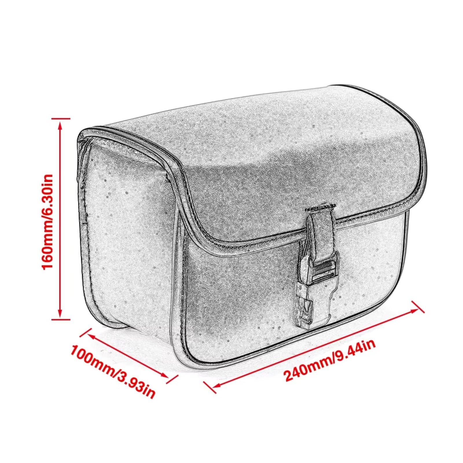 Compatibile Con Suzuki 1 Pz Borsa Sella Moto Motocross Strumento Laterale Deposito Bagagli Parti Della Stoccaggio Per Sacche Moto