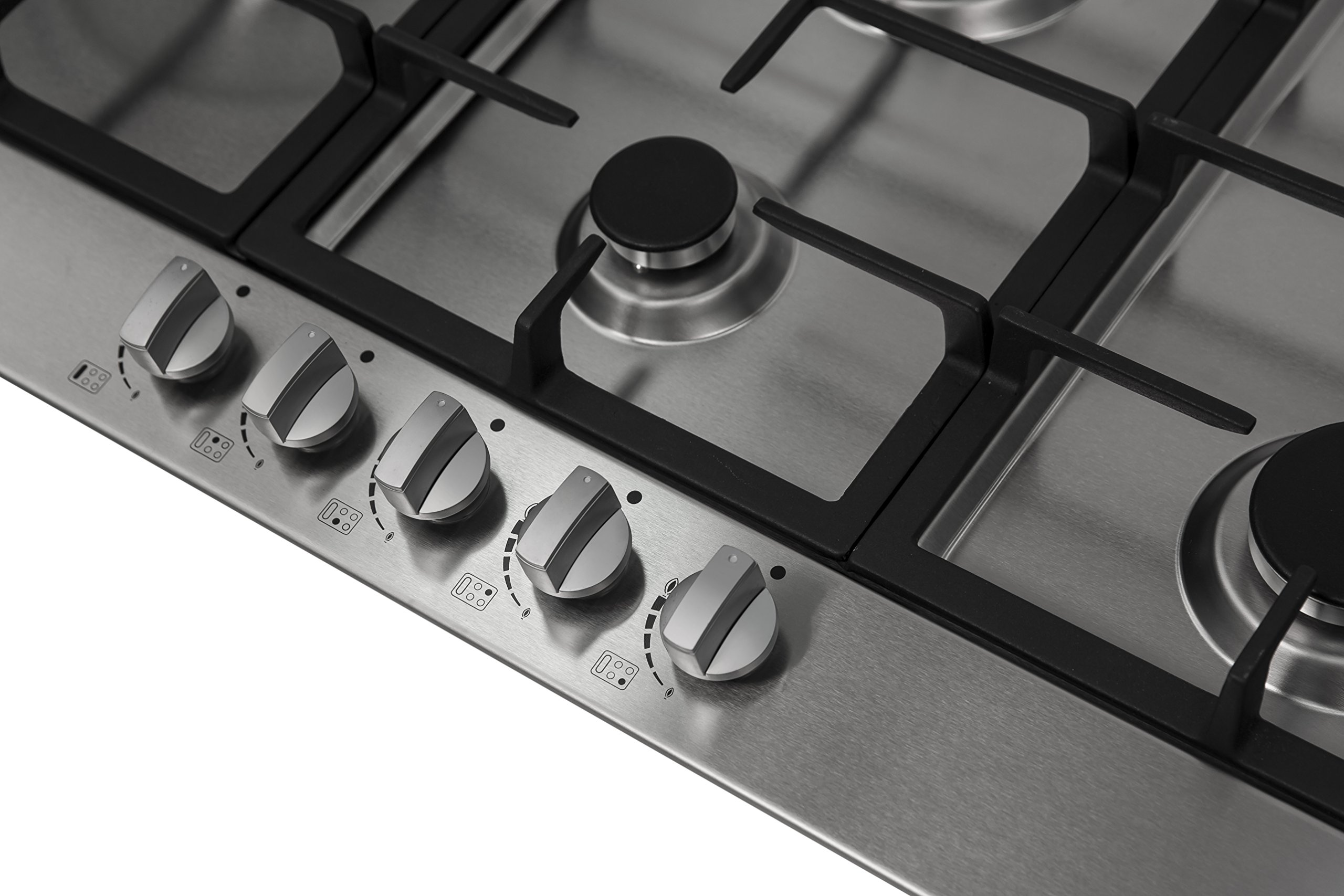 Russell Hobbs RH86GH701SS/01 86cm Wide 5burner Gas Hob Stainless