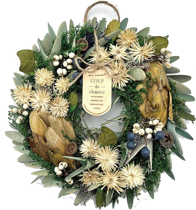 Mamawreath ママーリース Lサイズ Wr34 S あじさい おしゃれ インテリア オールシーズンリース グリーン ドアリース ドライフラワー ナチュラルリース パープル フラワーギフト フラワーリース リース 大きい紫陽花リース 春夏 梅雨 玄関ドア 正規品 フラワーギフト