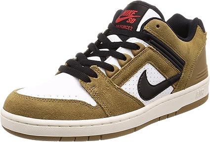 Amazon.com: Nike Men 's SB Air Force II Low Skate zapatos, Marrón : Ropa,  Zapatos y Joyería