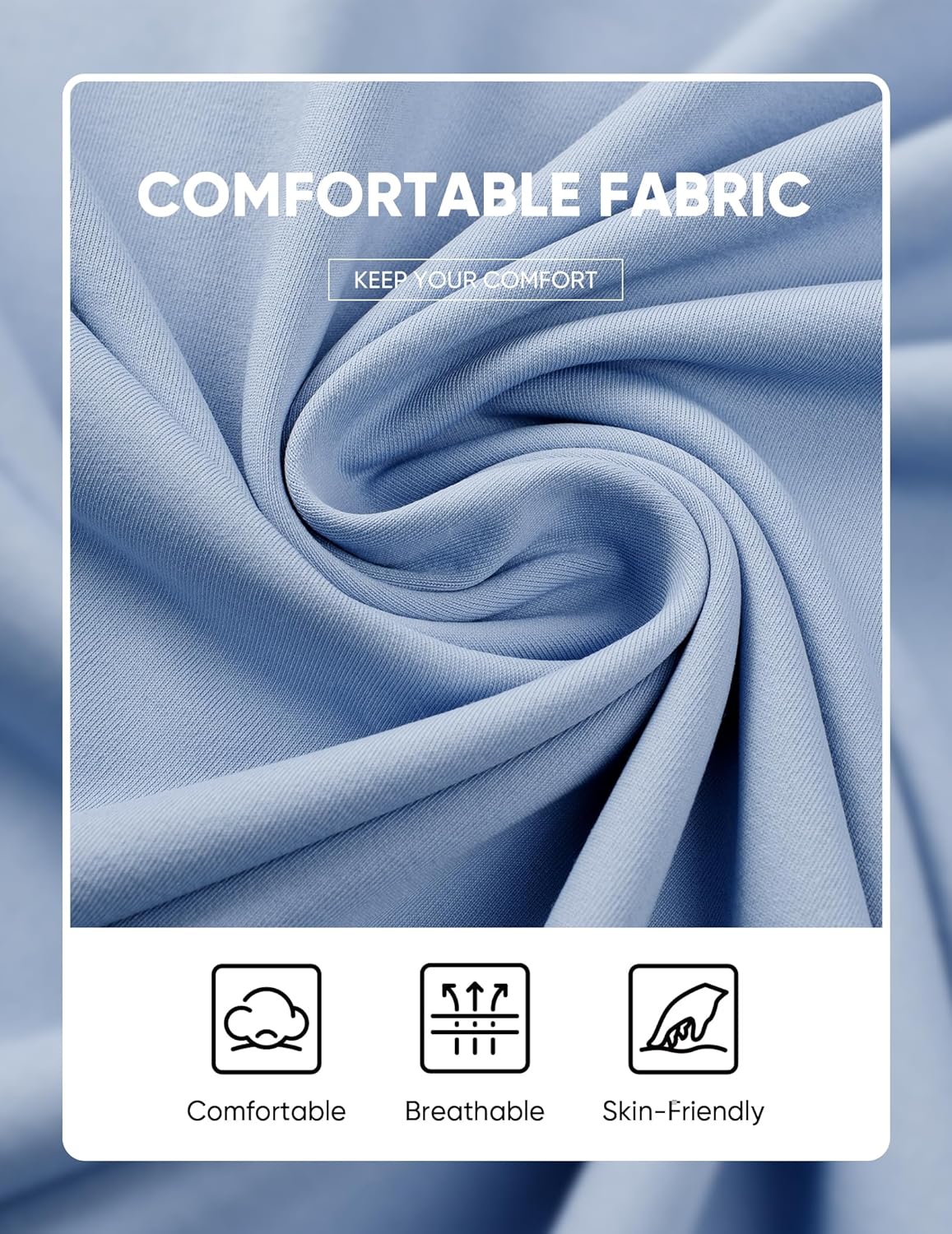 JMIERR Mens Casual Polo Shirt Summer Buttonless Short Sleeve Moisture Wicking Quick Dry Henley Golf Shirts - Image 7