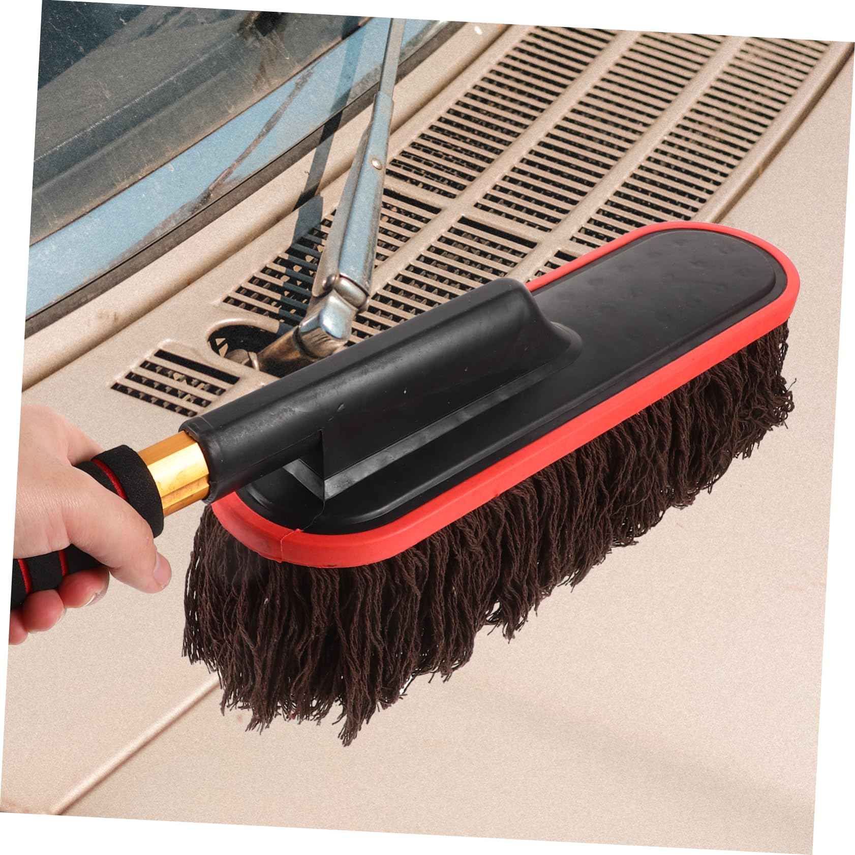 ULTECHNOVO 3pièces Brosse De Nettoyage De Voiture Rétractable Outil De Lavage Ergonomique pour Zones Difficiles Accès Brosse Douce pour Éliminer Saleté Et Résidus Accessoire Compact Et