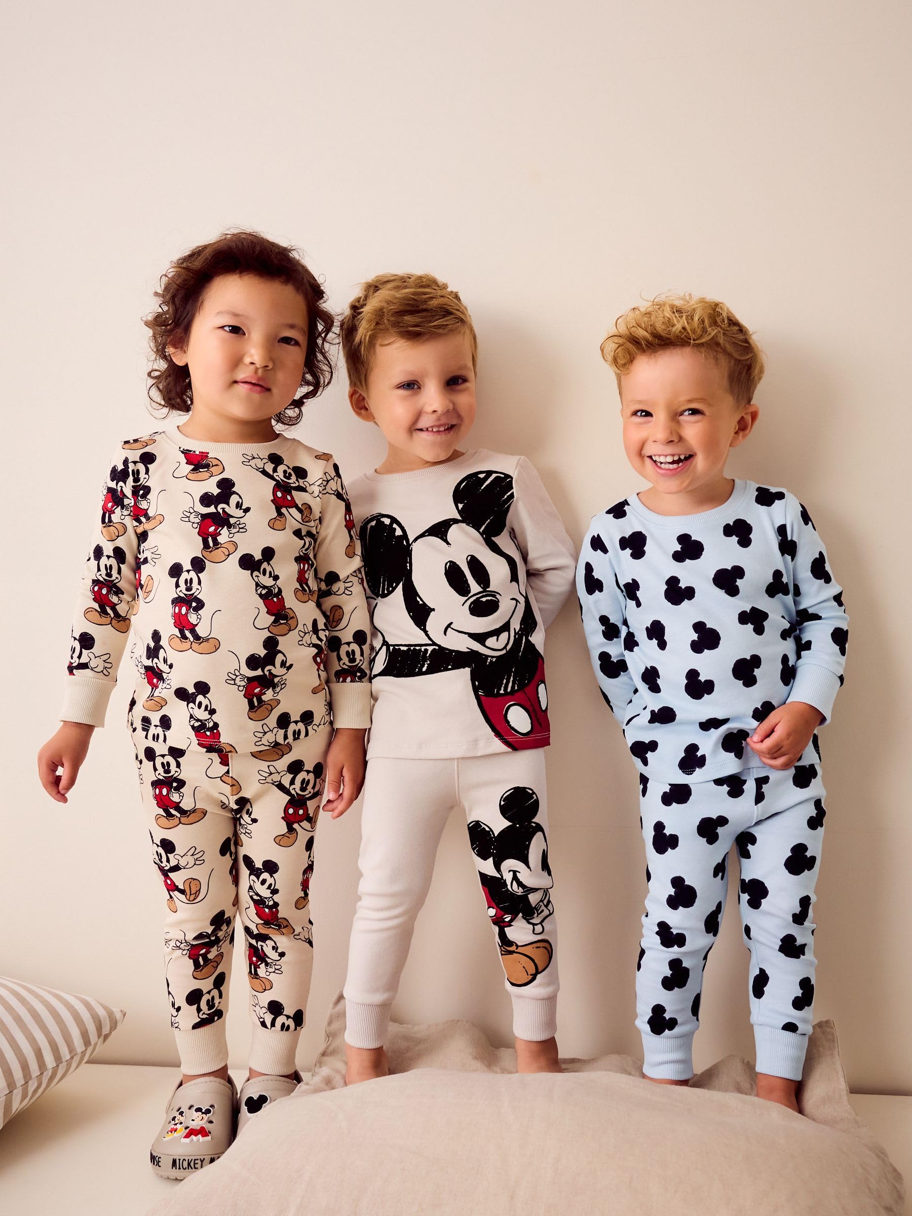 NEXT Garçon Lot de 3 Pyjamas douillets