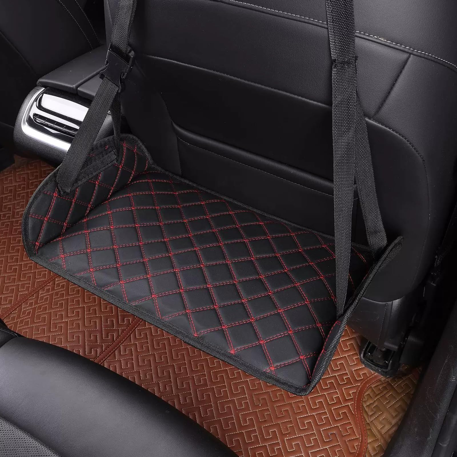 長距離ドライブ用車用フットレスト適用 スマート フォーツー/ブラバス フォーツー C451 A451 クーペ/カブリオ (C 451) 2007-2015 後部座席用レッグレスト、高さ角度調整 カーシート レッグサポート