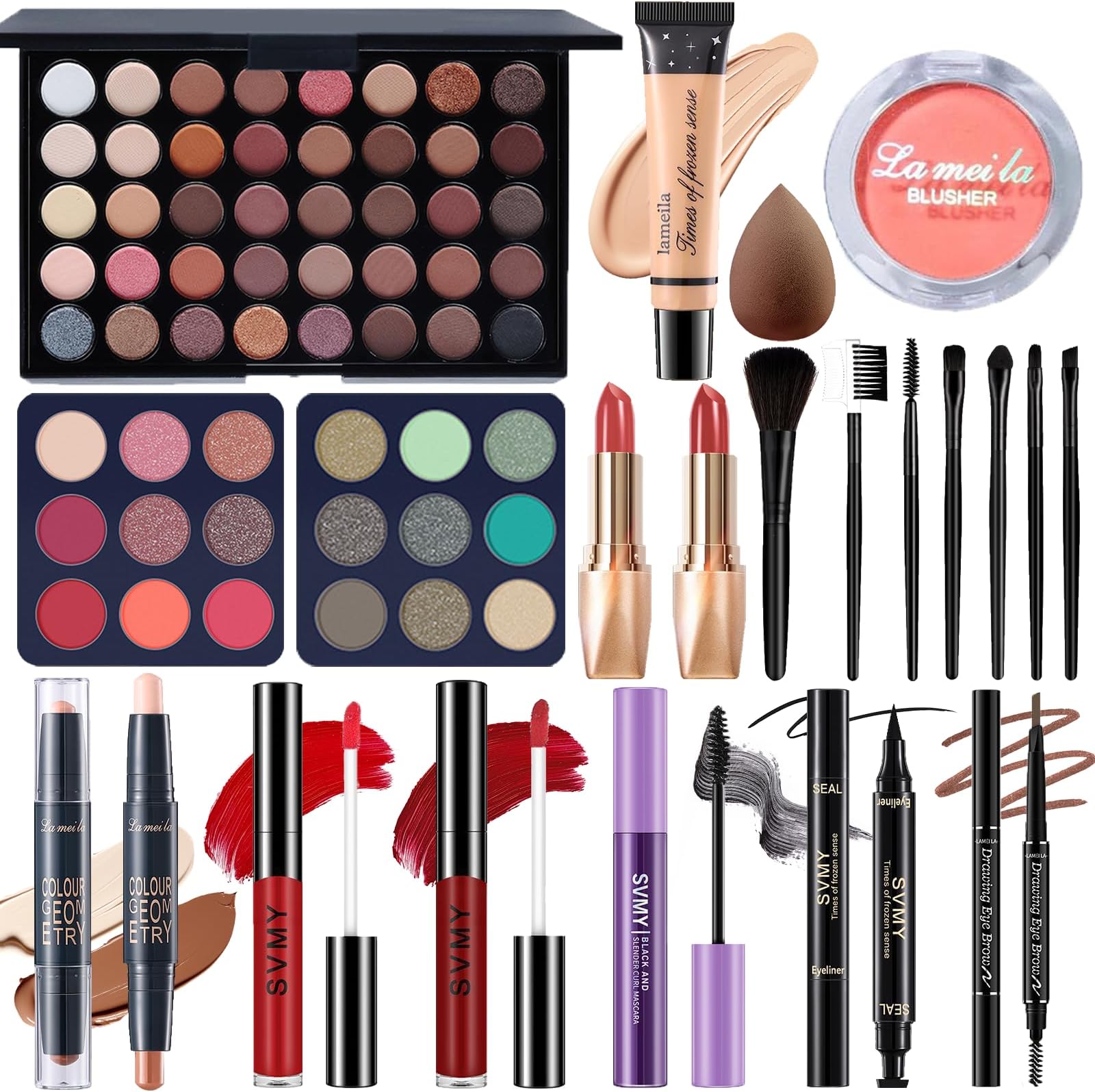 Makeup Set for Women, Makeup Kit for Beginners Teen Girls, Makeup Gift Set for Teens & Adults, Makeup Set for Girls, Eyeshadow Palette, Face & Eye Make up