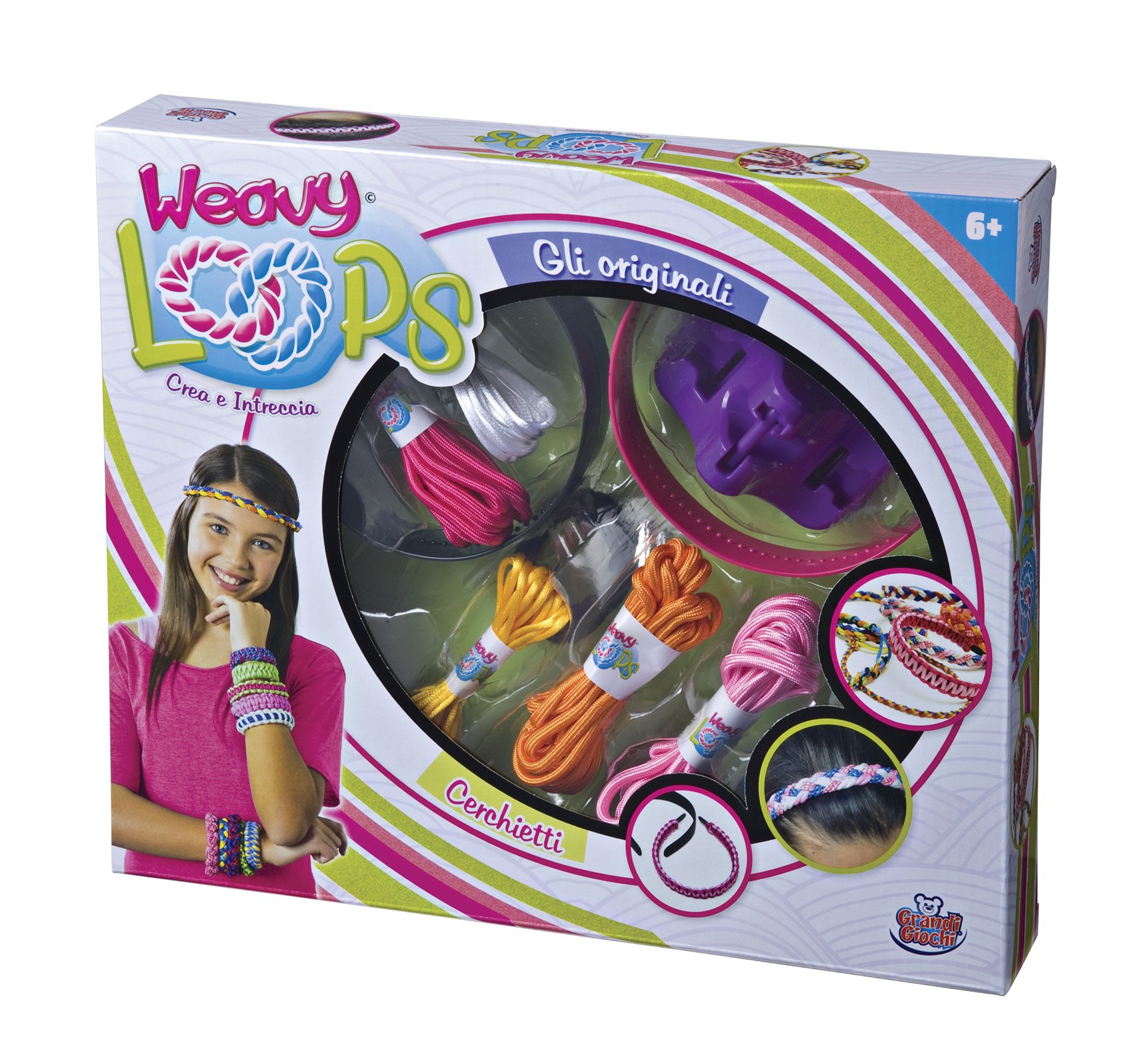 Grandi Giochi WEAVY Loops - Set Capelli - WE