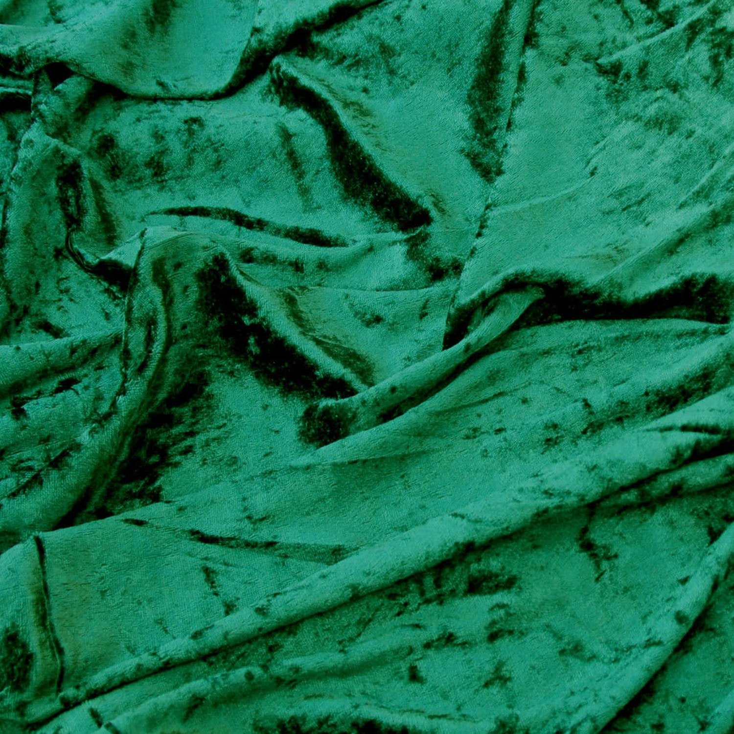 Premium Crushed Velvet Velour Fabric 150cm Wide Stretch Craft Material — image 1
