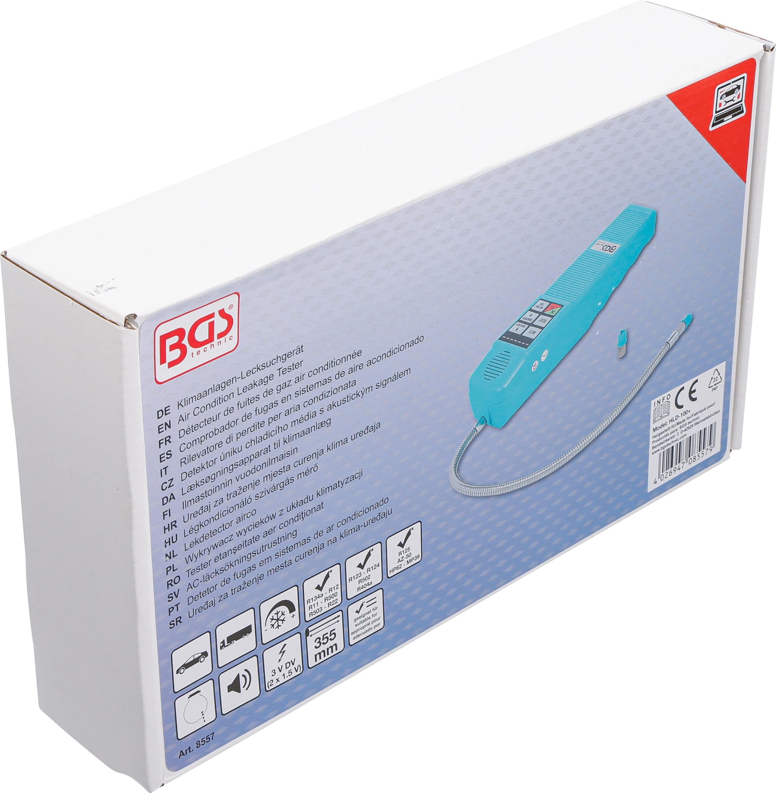 BGS 8557 | Détecteur de fuites de gaz air conditionnée