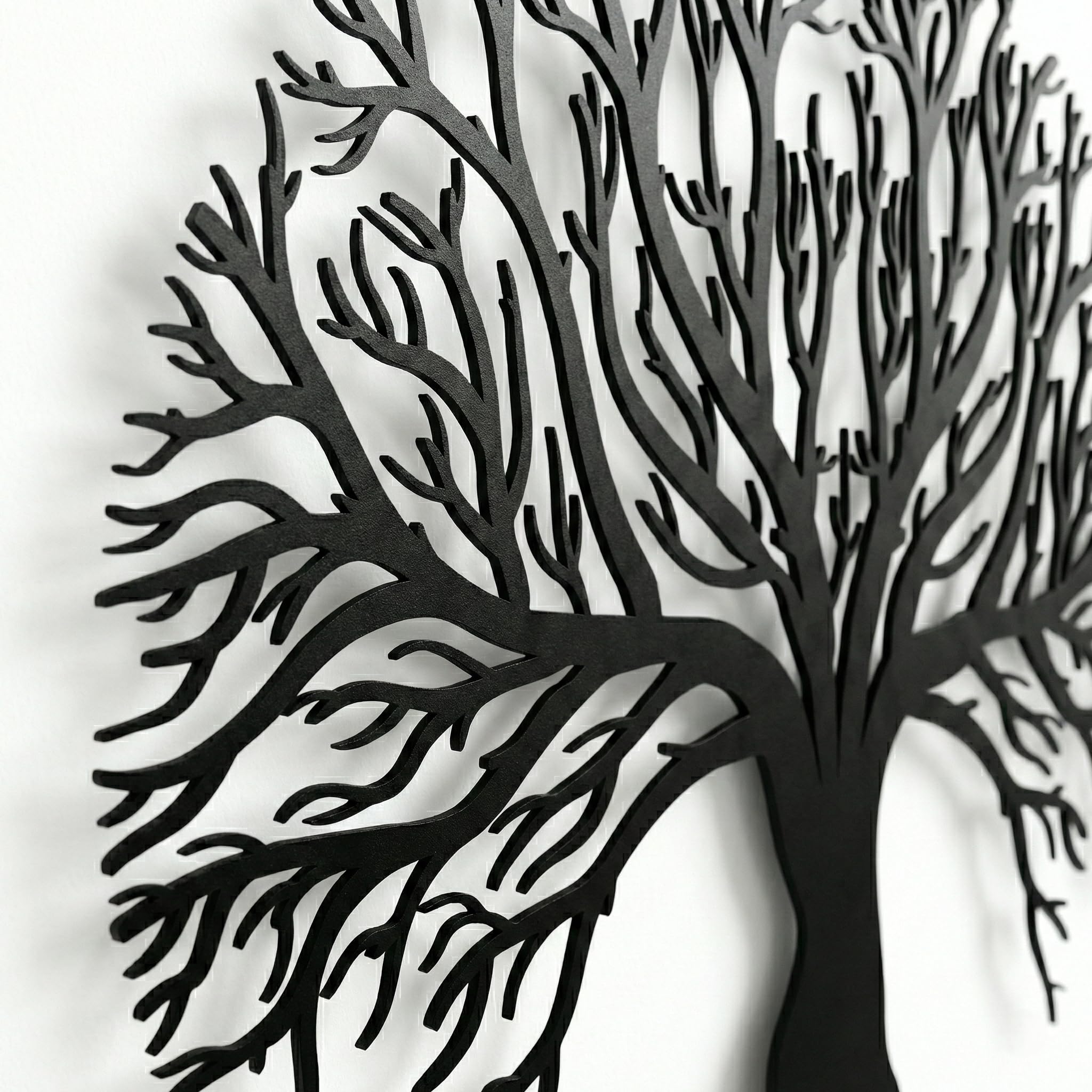 DEKADRON Arbre de vie - Décoration murale, Décoration murale en métal, Décoration de maison, Salon, Chambre, Cuisine, Salle de bain, Décoration de bureau (75x53cm / 30" L x 22" H)