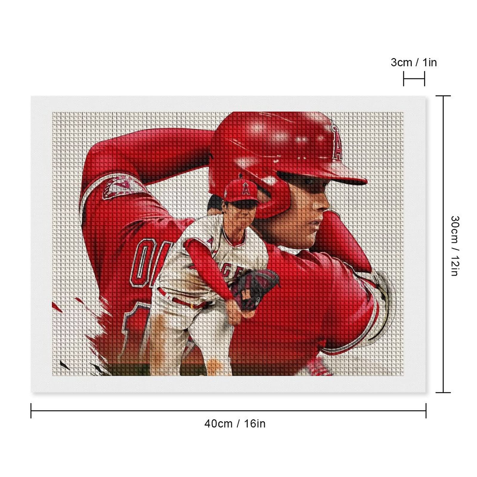 Amazon | ダイヤモンドアート 大谷翔平 SHOHEI OHTANI DIYダイヤモンド