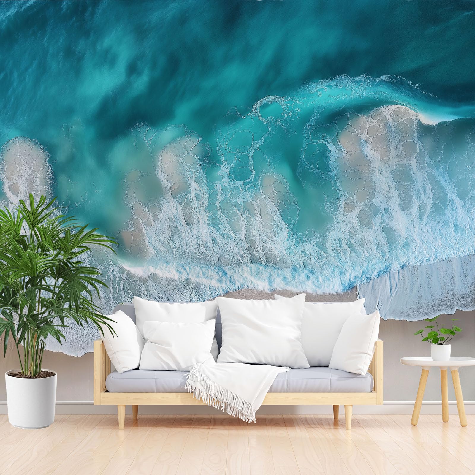 Papier Peint Panoramique Grand Format Trompe l'Œil Océan 250 x 175 cm