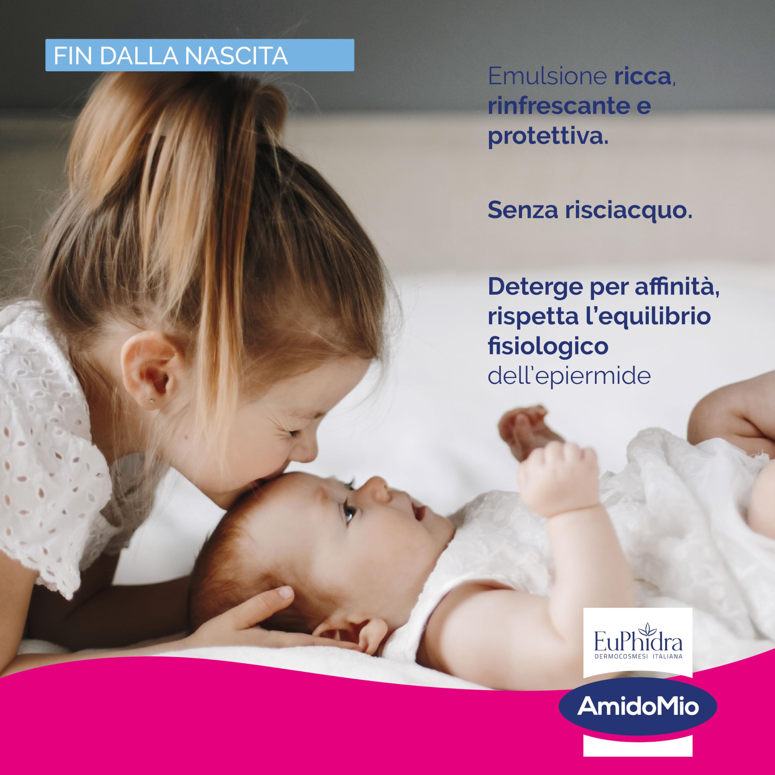 Euphidra - Euphidra AmidoMio Latte Detergente per Bambini 200ml - 906780642