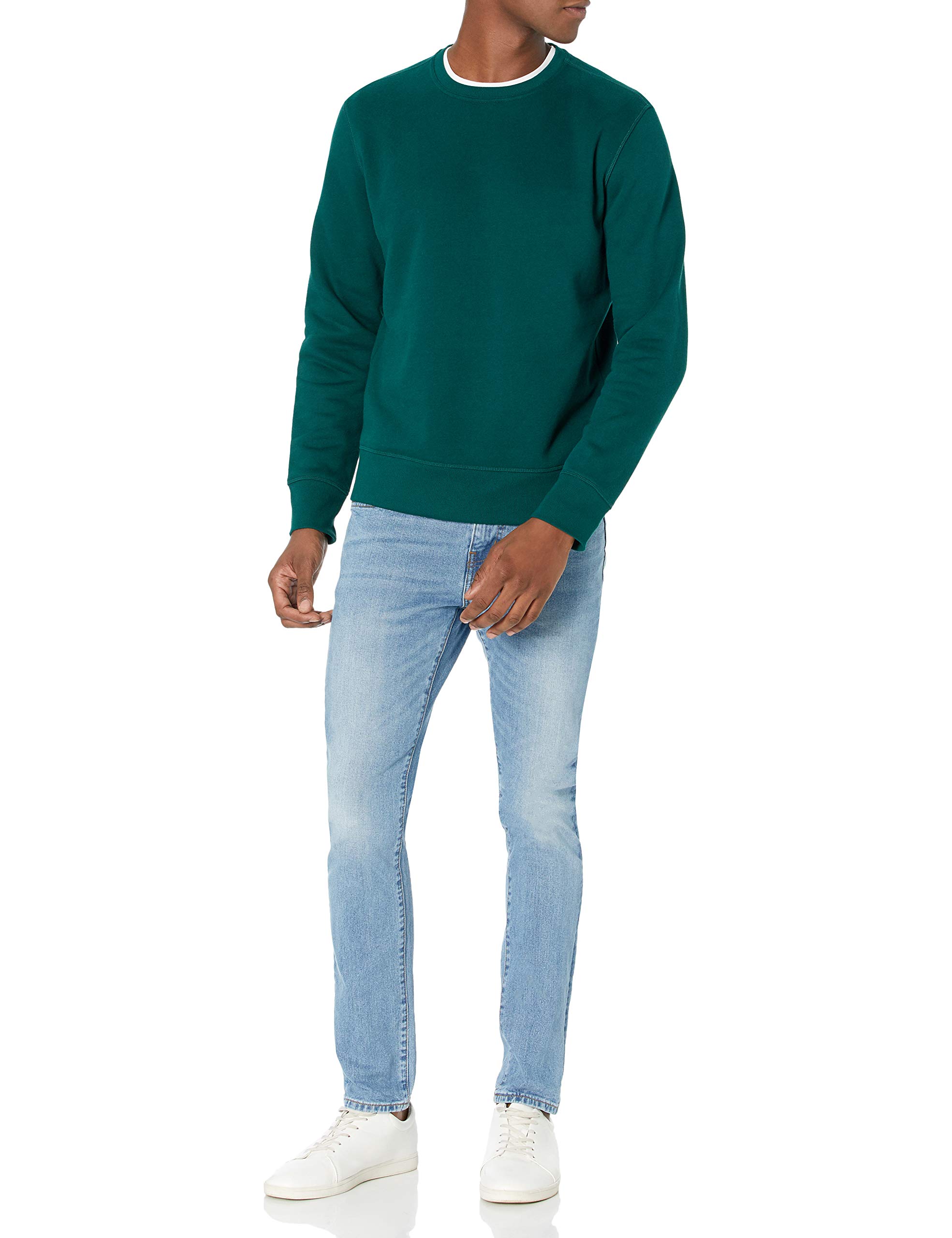 Amazon Essentials Hombre Sudadera de Forro Polar con Cuello Redondo (Disponible en Tallas Grandes y Largos Especiales) — view 6