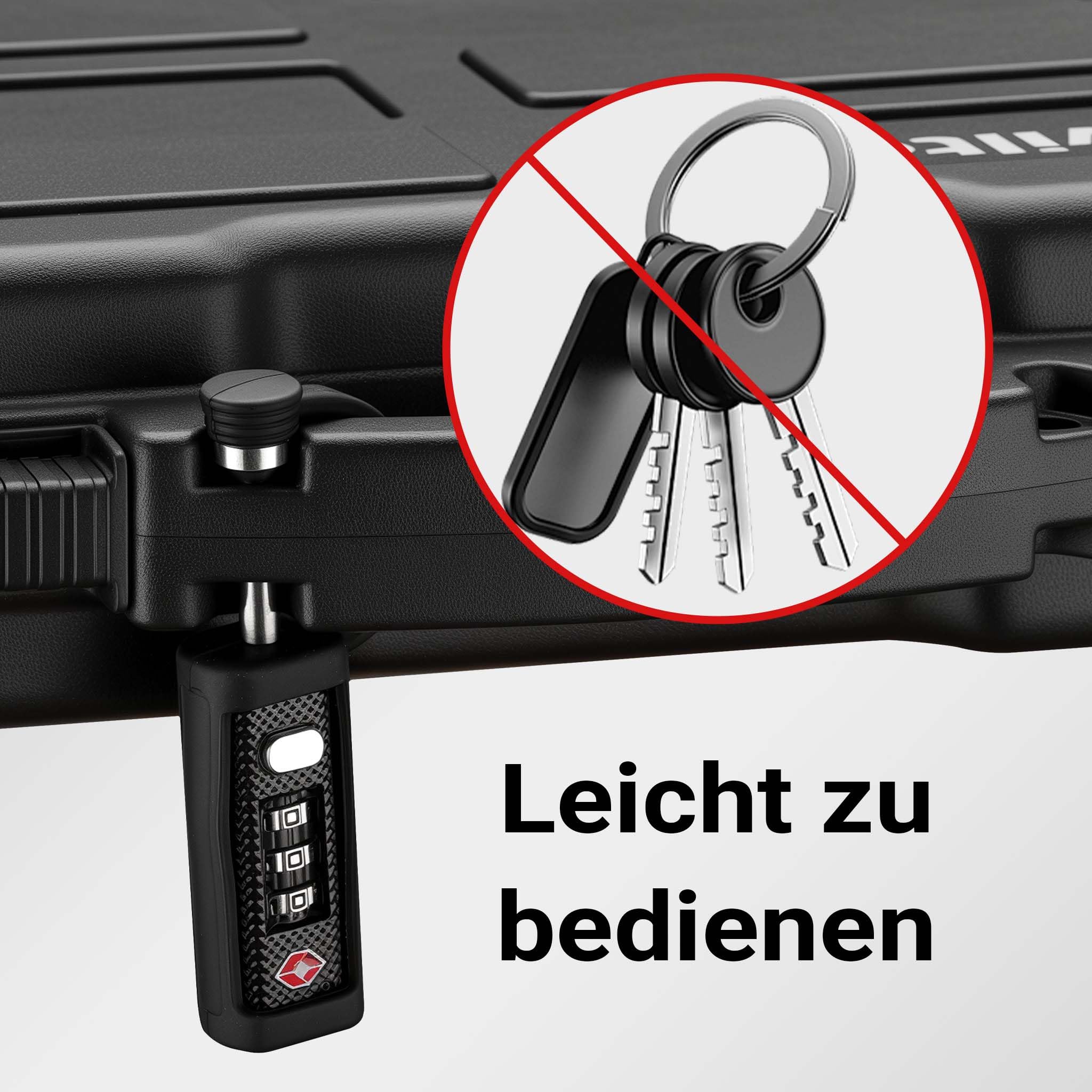 WilTec : Lot de Cadenas TSA pour valises d'armes