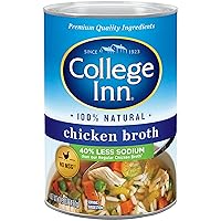 Vista 9 de College Inn Caldo de pollo sin grasa y bajo en sodio, 14.5 oz