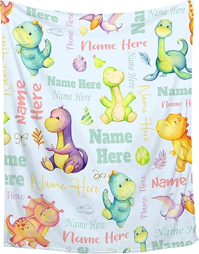 Manta de bebé personalizada para niñas y niños, manta de bebé personalizada con nombre para niños pequeños, baby shower, recién nacidos, guardería,