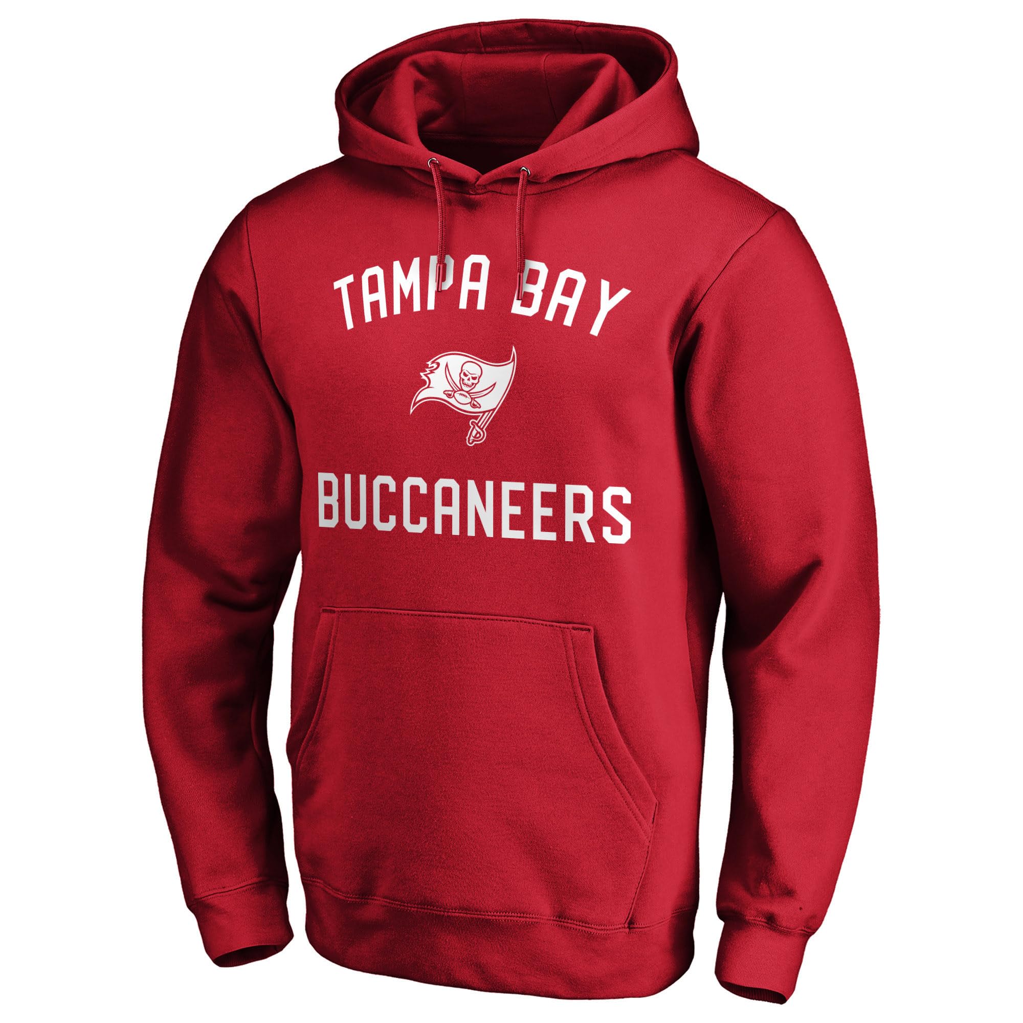 Fanatics Unisex Red Nfl Tampa Bay Buccaneers Hoody Hooded Sweater Mono Team Arch Core Graphic Xxxl