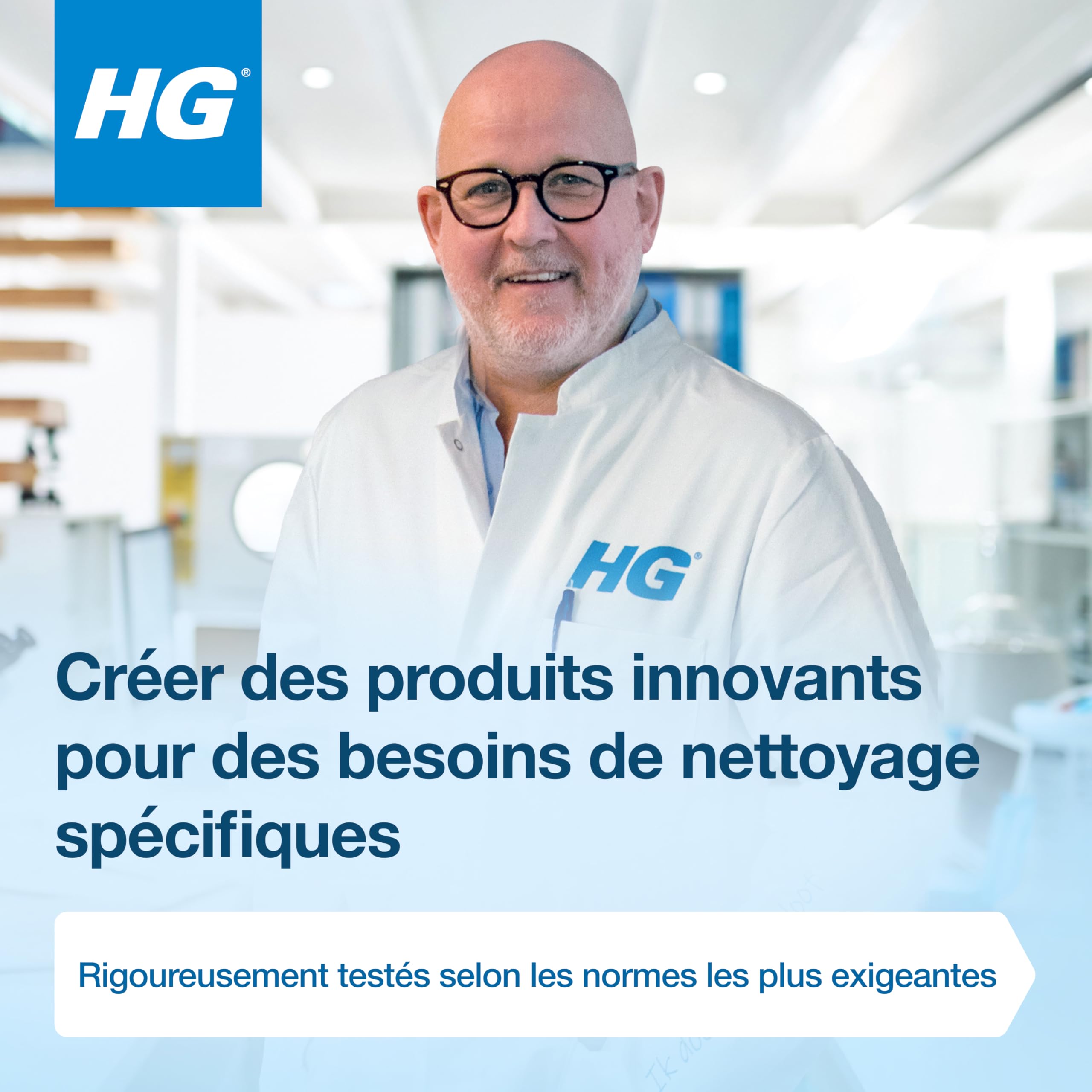 HG Nettoyant pour Vitres, Concentré professionnel, brillance sans traces – 500 ml