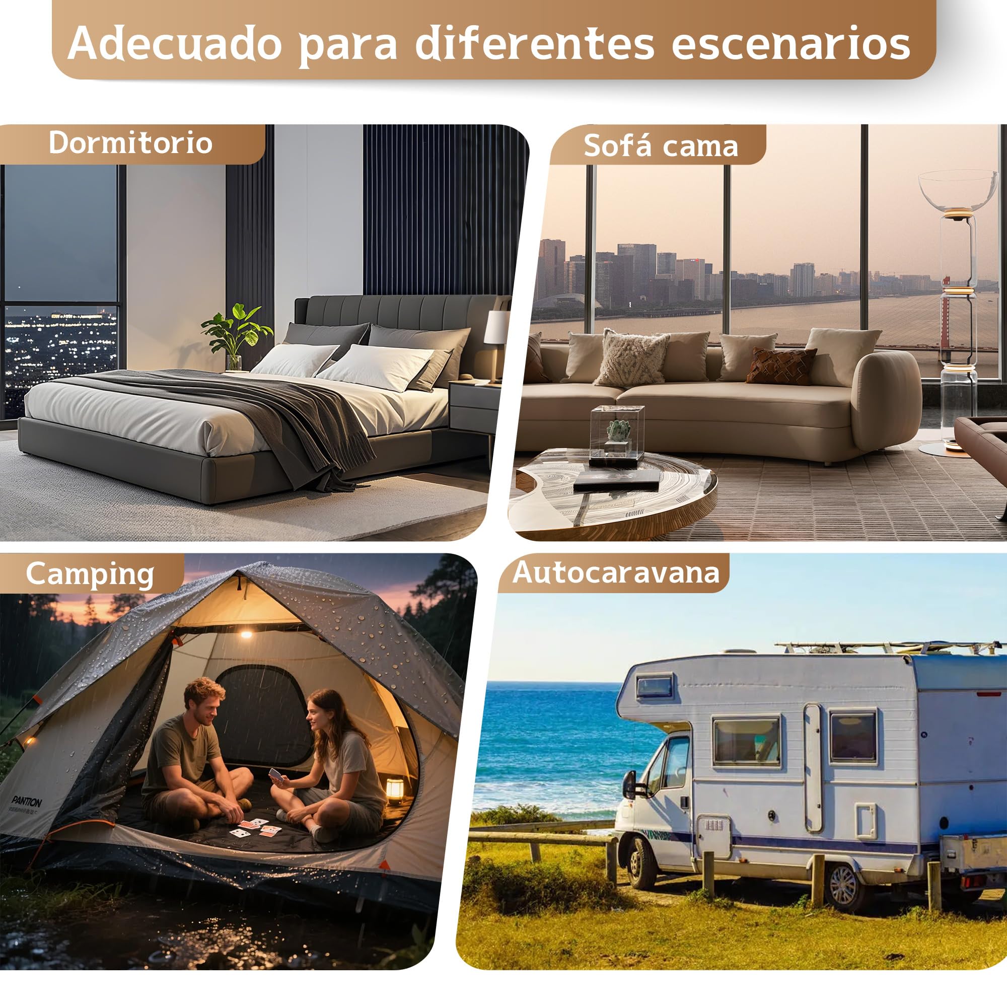 Topper para colchones de 90 x 190 x 8 cm, Protector de colchón Suave, sobrecolchón con Bolsillos, colchón Mate, para colchones Duros, Camas con somier, Cama de, Peso del Relleno 1000g
