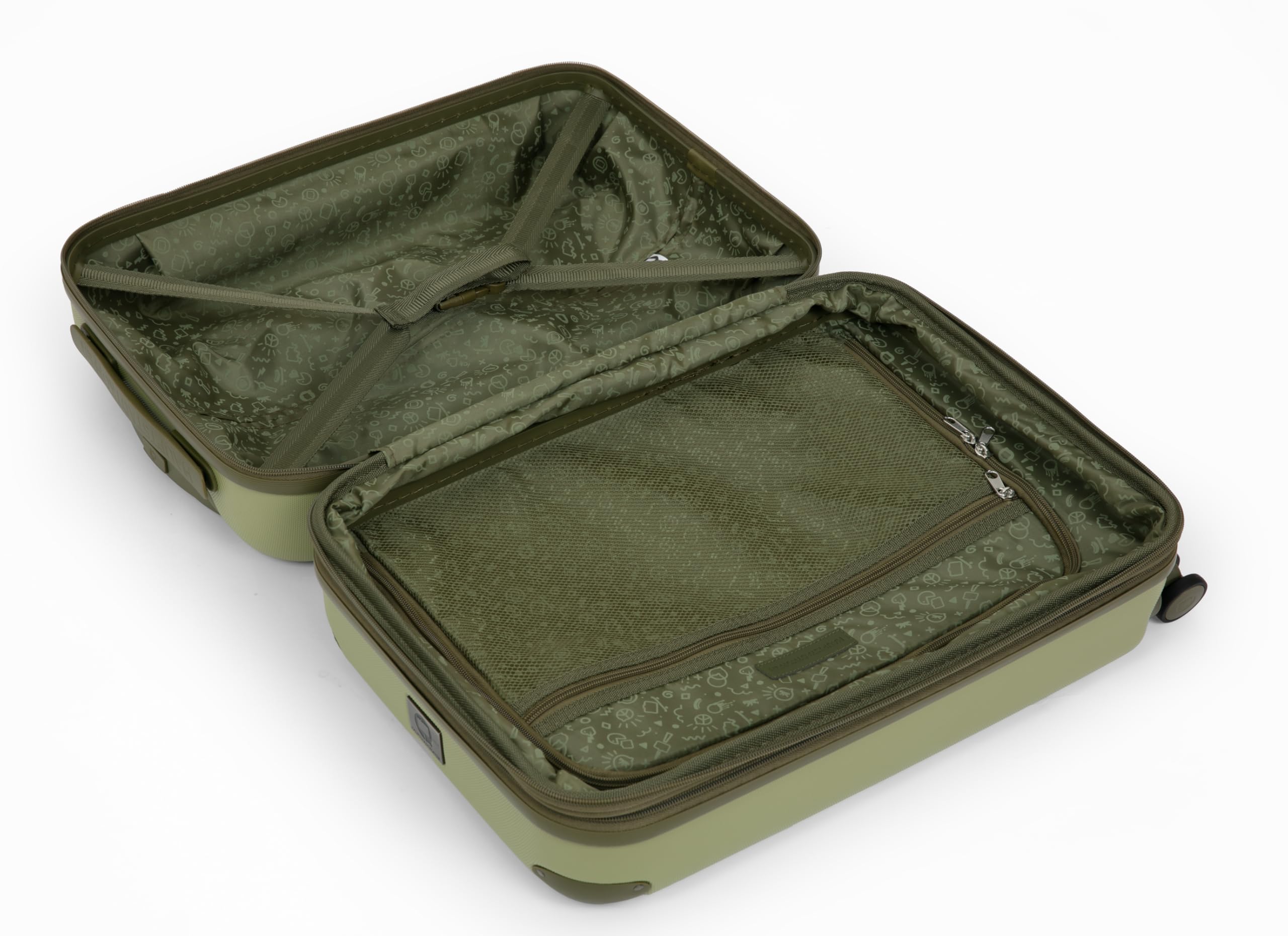 HAUPTSTADTKOFFER - Spree - Maleta rígida, Trolley expandible, Equipaje de Viaje, 4 Ruedas Dobles, TSA, 65 cm, 74 litros, Champán — view 60