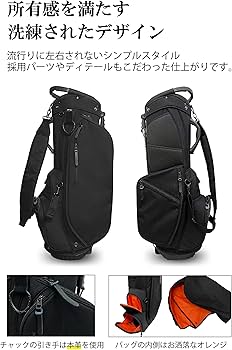 Amazon | ROBUSTIN キャディバッグ コーデュラ スタンドバッグ ゴルフ