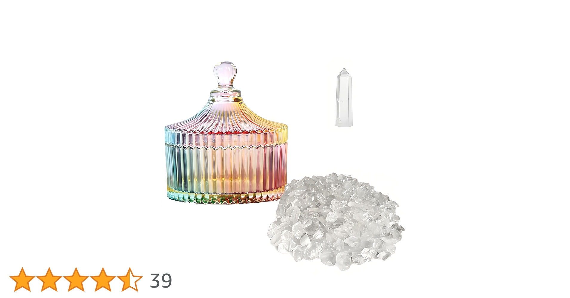 Amazon.co.jp: 天然石 水晶 さざれ石 300g 水晶ポイント原石