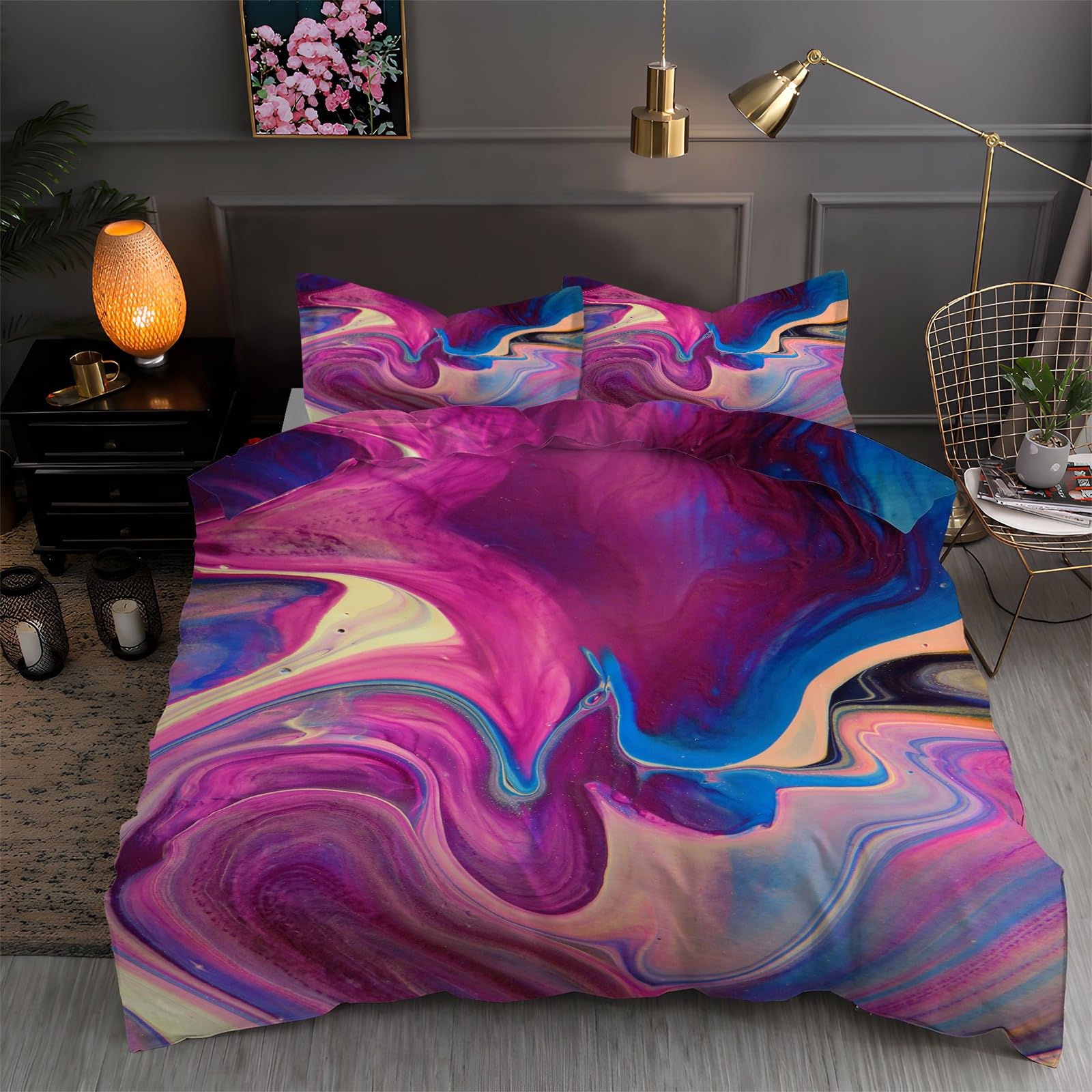 Housse de couette 200x200 cm respirante pour stopper la chaleur nocturne