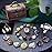 Crystals and Healing Stones, Healing Crystals Set, 28 Pcs Chakra Stones Kit for Beginners Gem Stones Real Natural Reiki Rocks 7 Raw Energy Starter Meditation Spiritual Balancing Gifts for Women