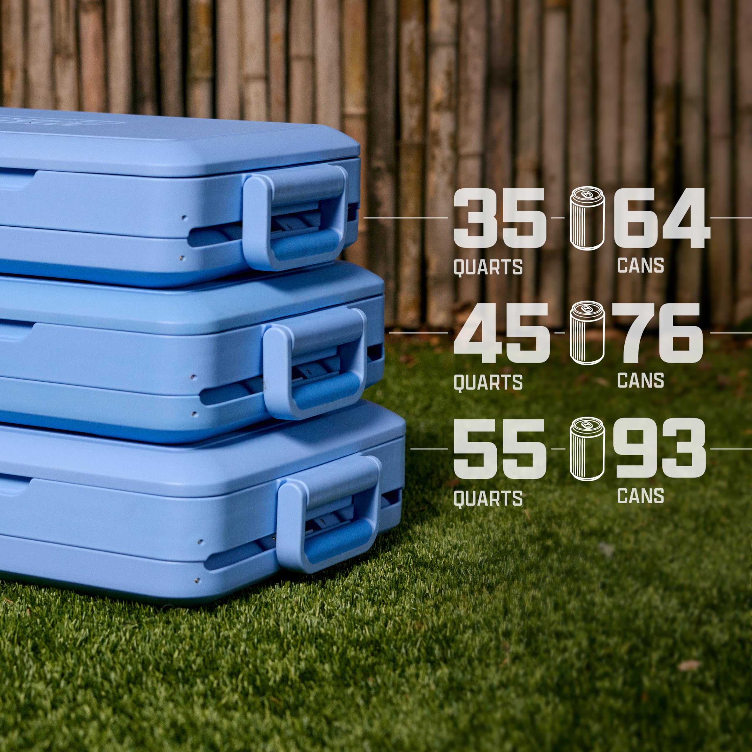 Coleman Snap 'N Go 55QT składana chłodziarka, izolowana twarda chłodziarka, pojemność 52 l, utrzymuje lód przez 2 dni, wyjmowana wkładka wewnętrzna, oszczędność miejsca, idealna na piknik, kemping i