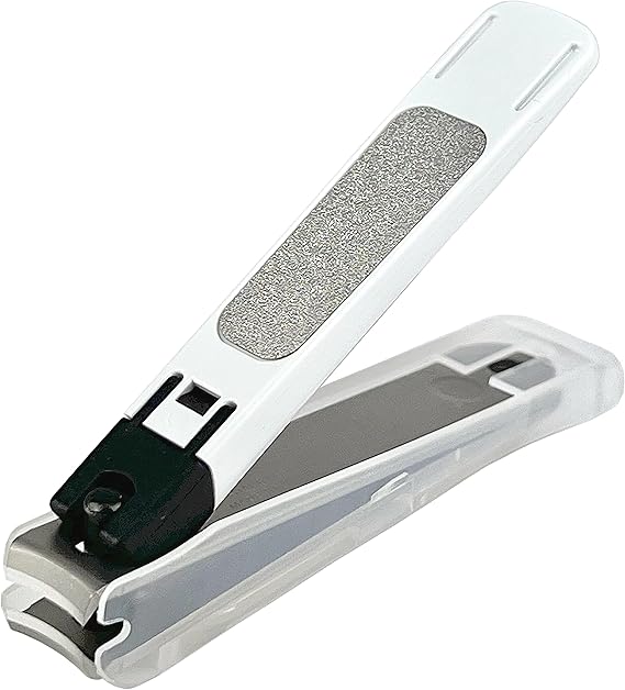 Kai Nail Clippers Type 001S White Stainless Steel Fingernail Toenail