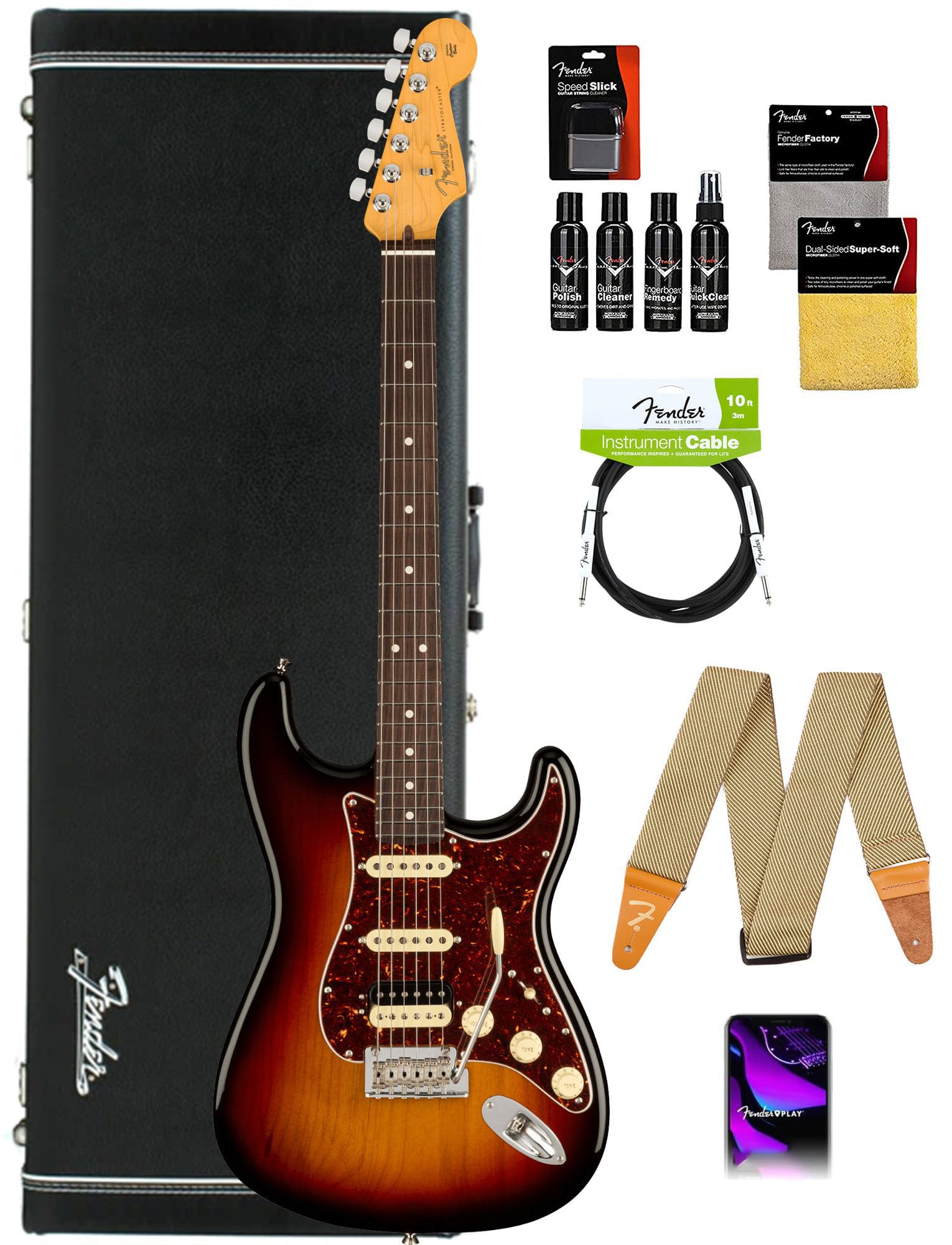 Amazon.co.jp: Fender American Professional II Stratocaster HSS - 3