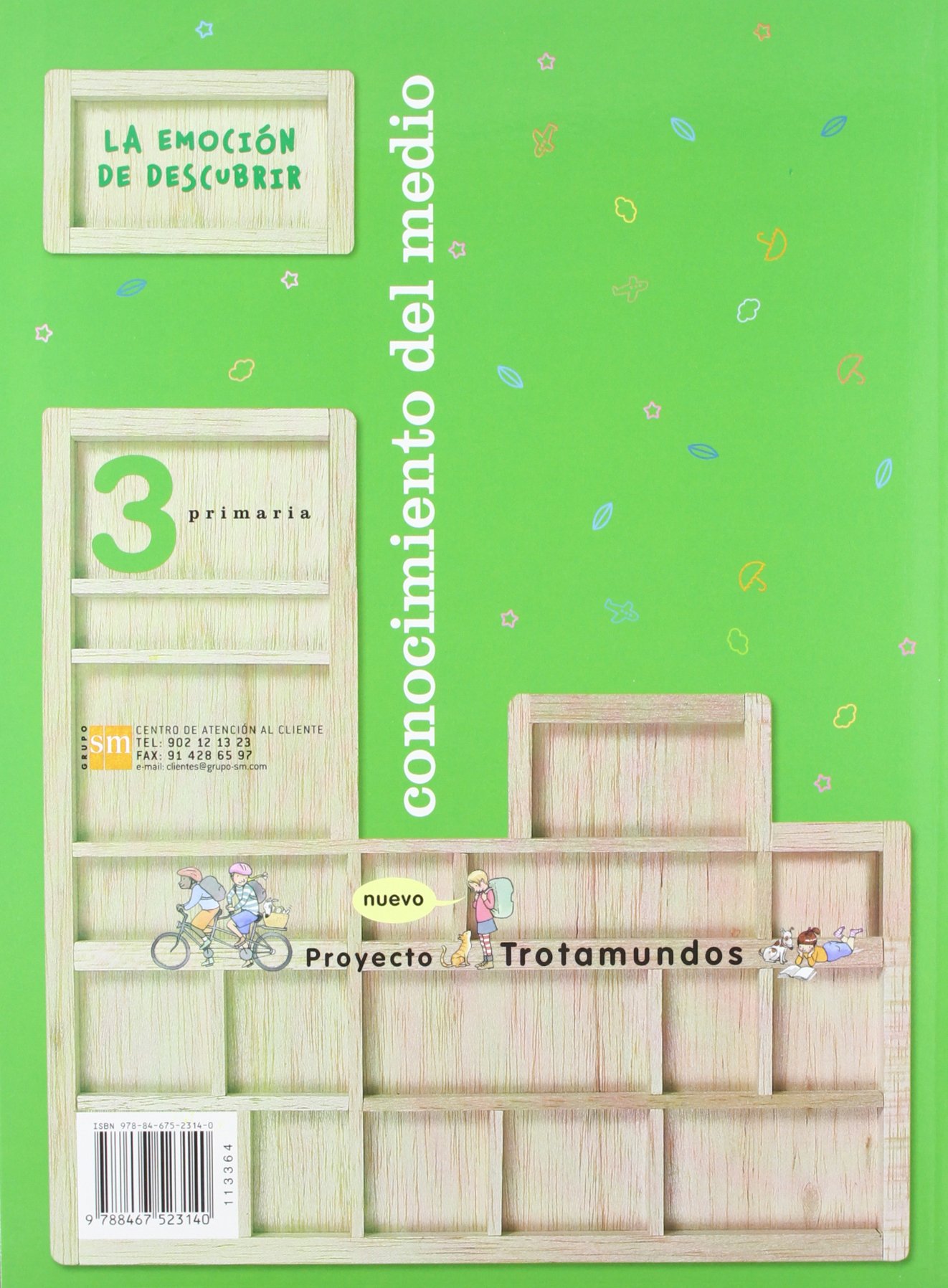 Conocimiento del medio. 3 Primaria. Nuevo proyecto Trotamundos. Cantabria - 9788467523140