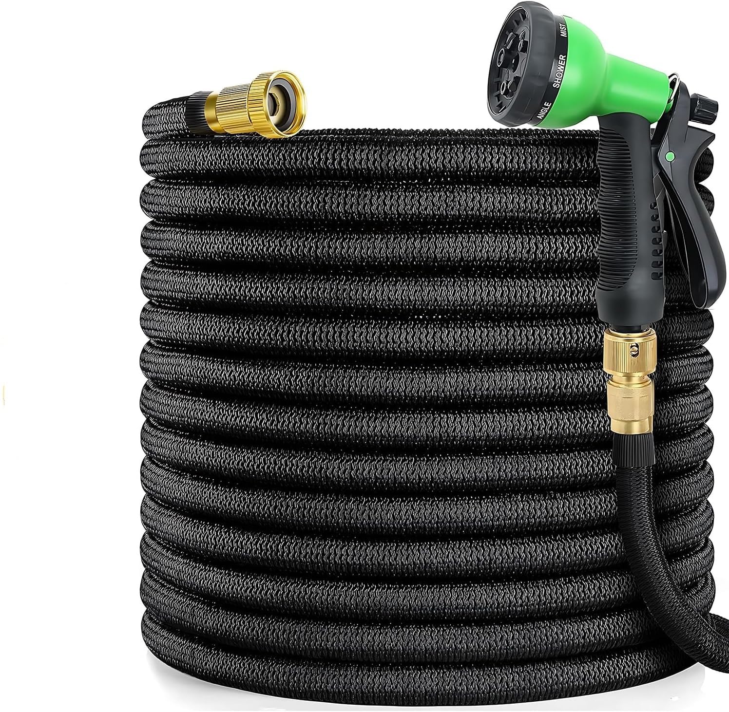 Tubo Magico per irrigazione Da Giardino Allungabile Magic Hose Per Innaffiare Estensibile Varie Misure Dotato Di 8 Modalità Di Pistola Ad Acqua (10/50 metri)