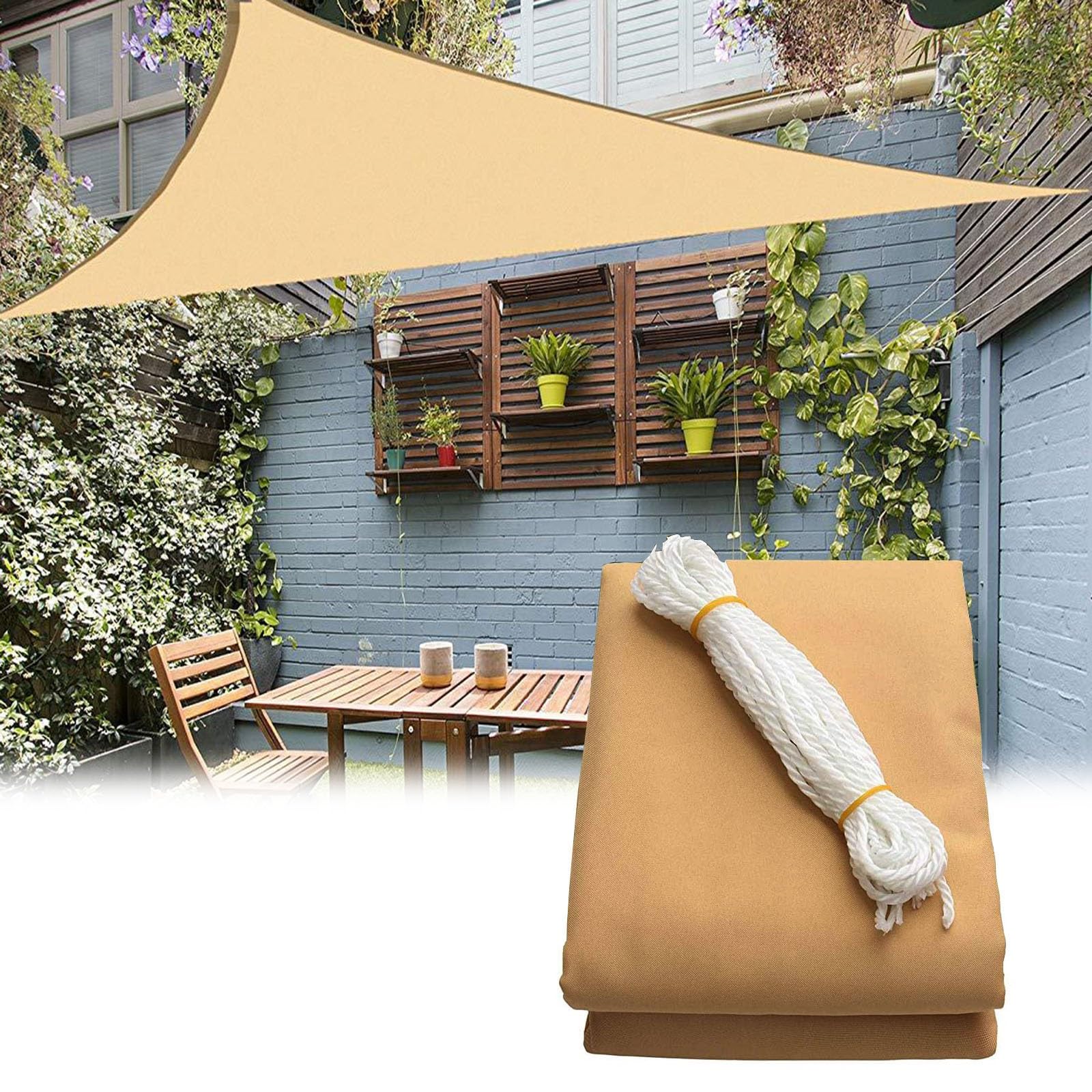 【タイムセール】日よけシェード 5mx5m 屋外 日除け サンシェード Amazon.co.jp: おしゃれ 北欧風 日除け サンシェード・日よけ