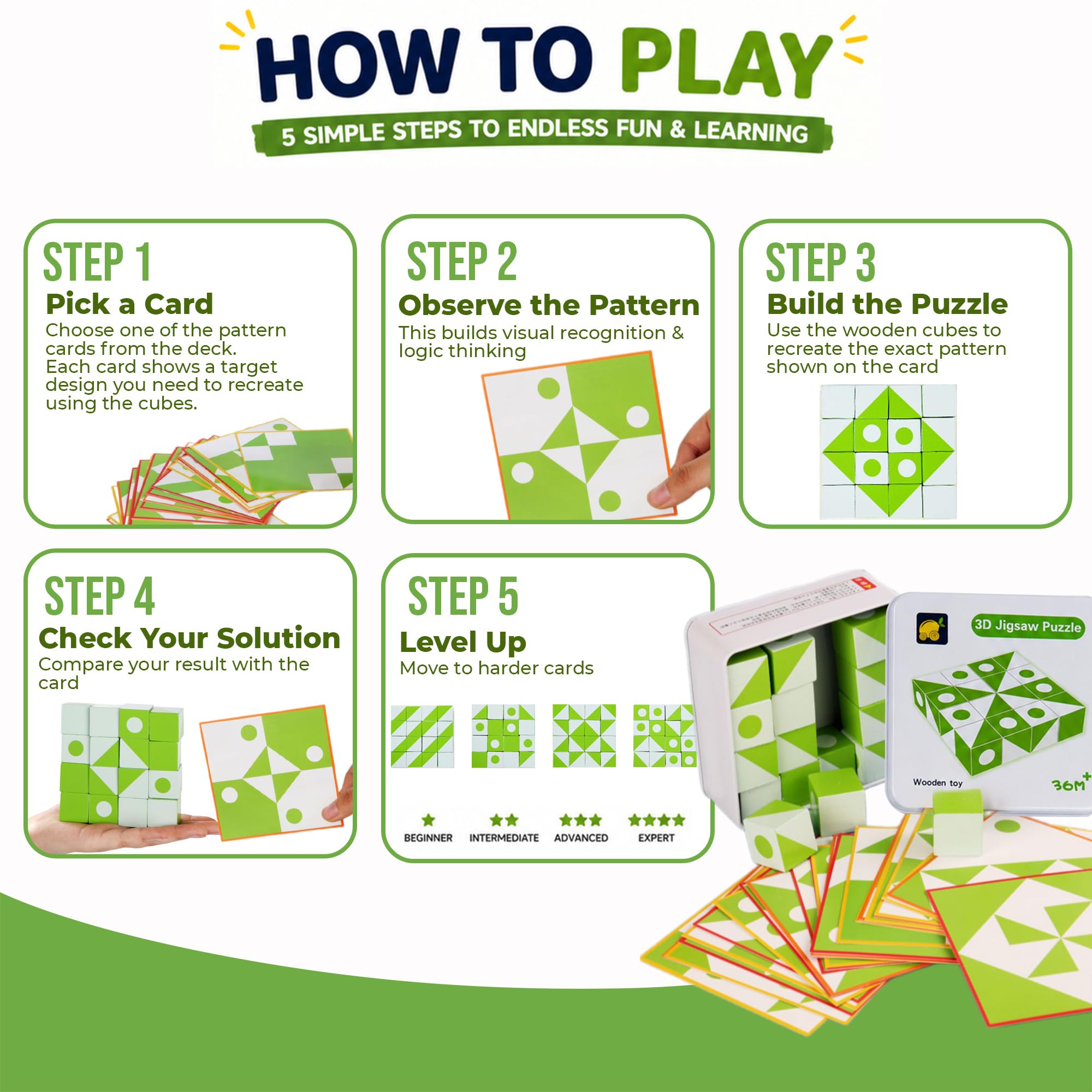 STEM Puzzle Toy - Educational Building Blocks for Kids -9 STEM Puzzle Toy - Educational Building Blocks for Kids -9