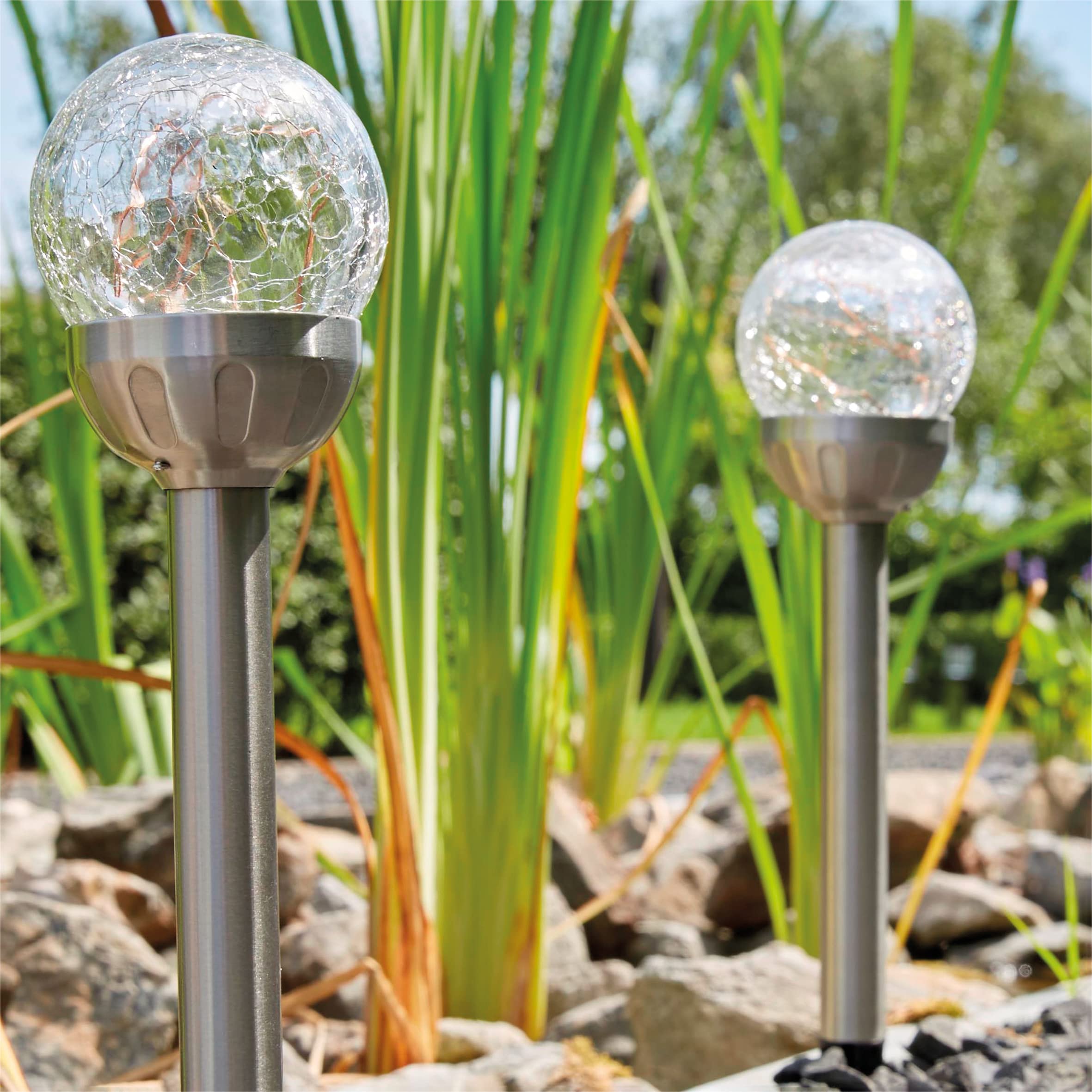 LuxformLighting Solar RGB LED Spike Light Merengue