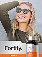 Vista 6 de Horbäach Vitamina K2 MK7 100mcg 250 cápsulas blandas Suplemento sin OMG, sin gluten