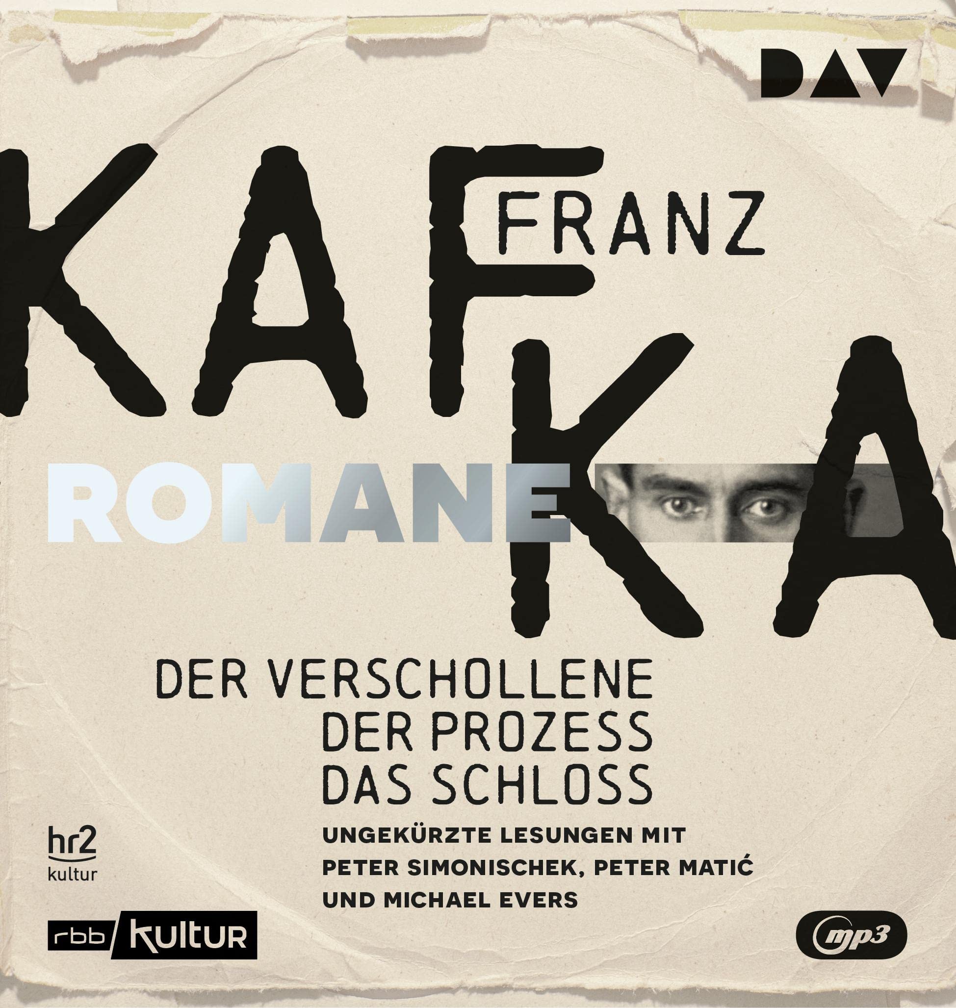Der Audio Verlag Die Romane – Der Verschollene, Der Prozess, Das Schloss: Ungekürzte Lesungen Mit Peter Simonischek, Peter Matić Und Michael Evers (4 Mp3-Cds): Peter Mati¿ Und Michael Evers (4 Mp3-Cds)