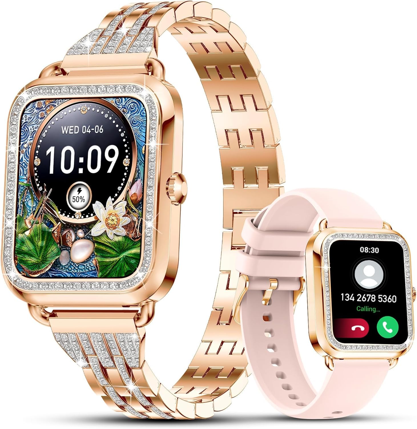 Smart Watches for Women with Diamonds...