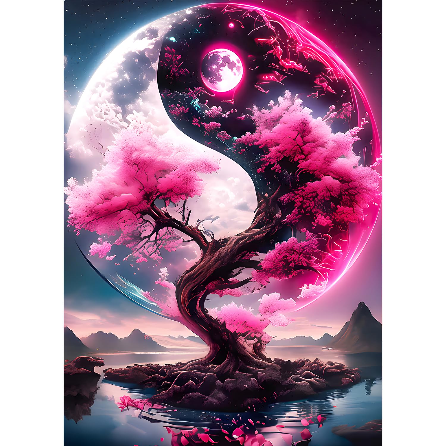 qqyrhn yin yang 5d diy kits broderie