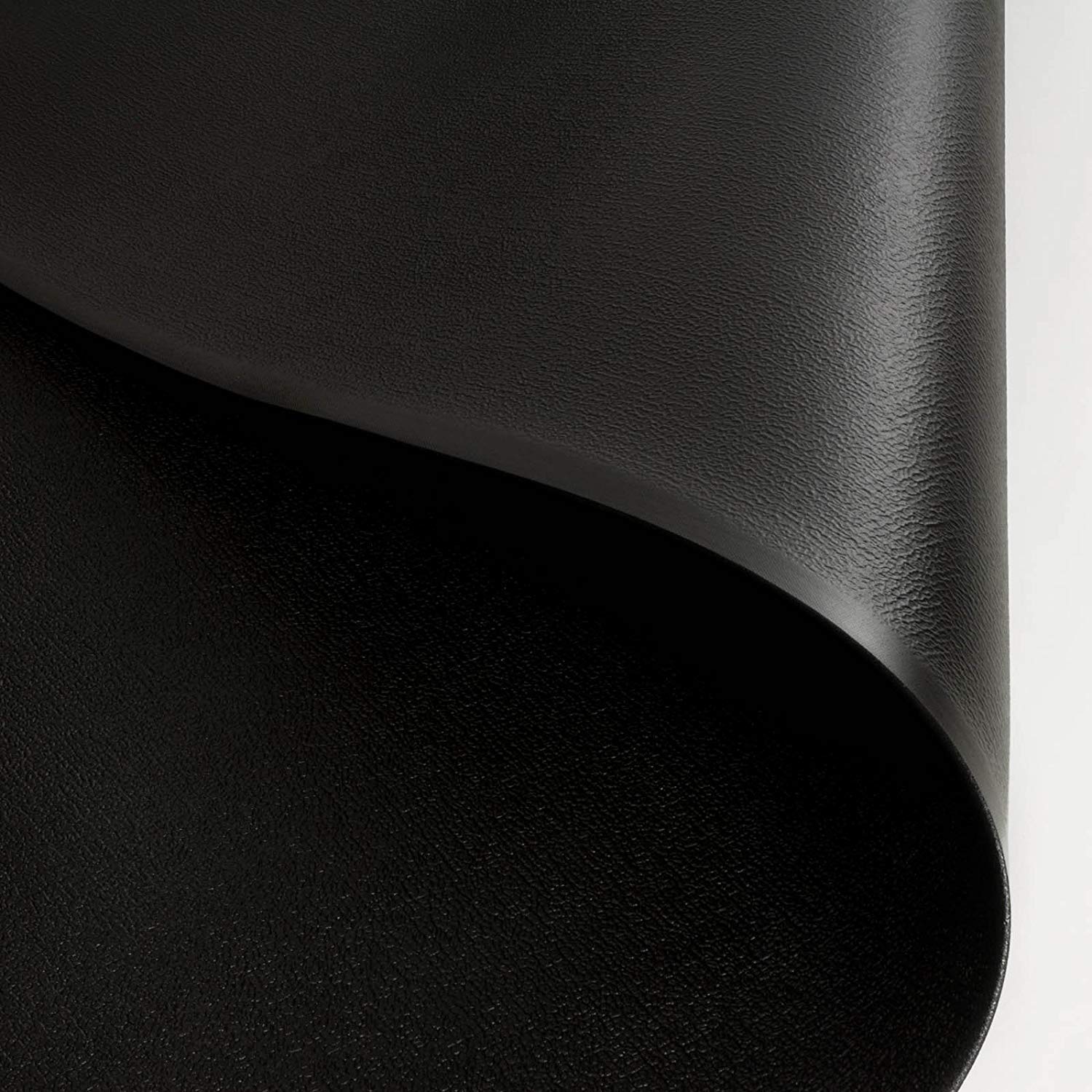 Tappeto Gomma Antiscivolo al Metro -Tappeto Antifatica Ergonomico, Antistatico, Isolante per Postazione Lavoro Industriale, Officina | Superficie Granulata, 3 Colori - 60x300 cm - nero