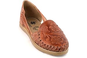 Women's Mexican Fiesta Leather Shoes (Model 369)