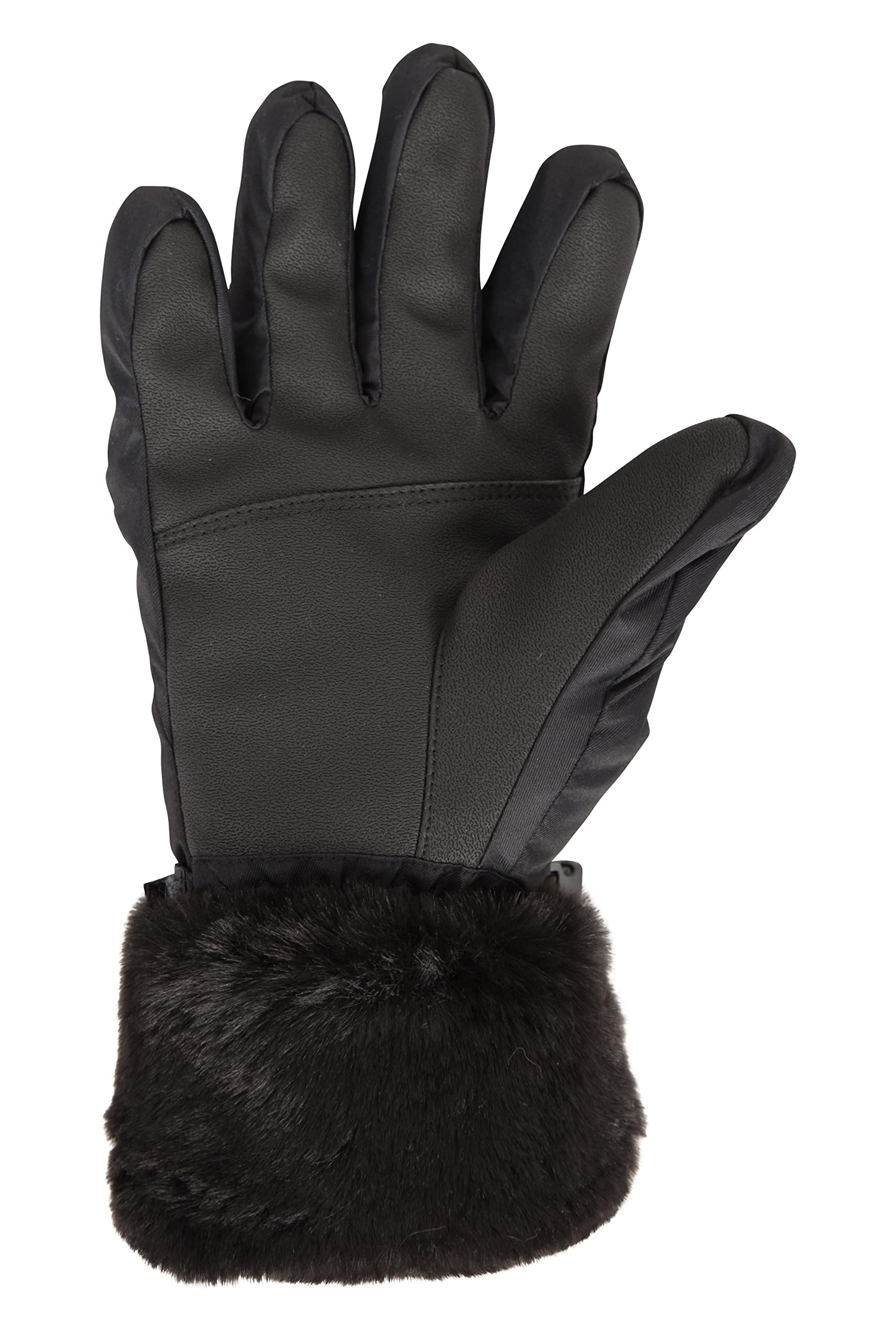 Mountain Warehouse Parallax wasserdichte Damenskihandschuhe - wasserdichte, atmungsaktive Handschuhe mit Kunstpelz und Fleece-Futter - Ideal im Winter und Outdoor