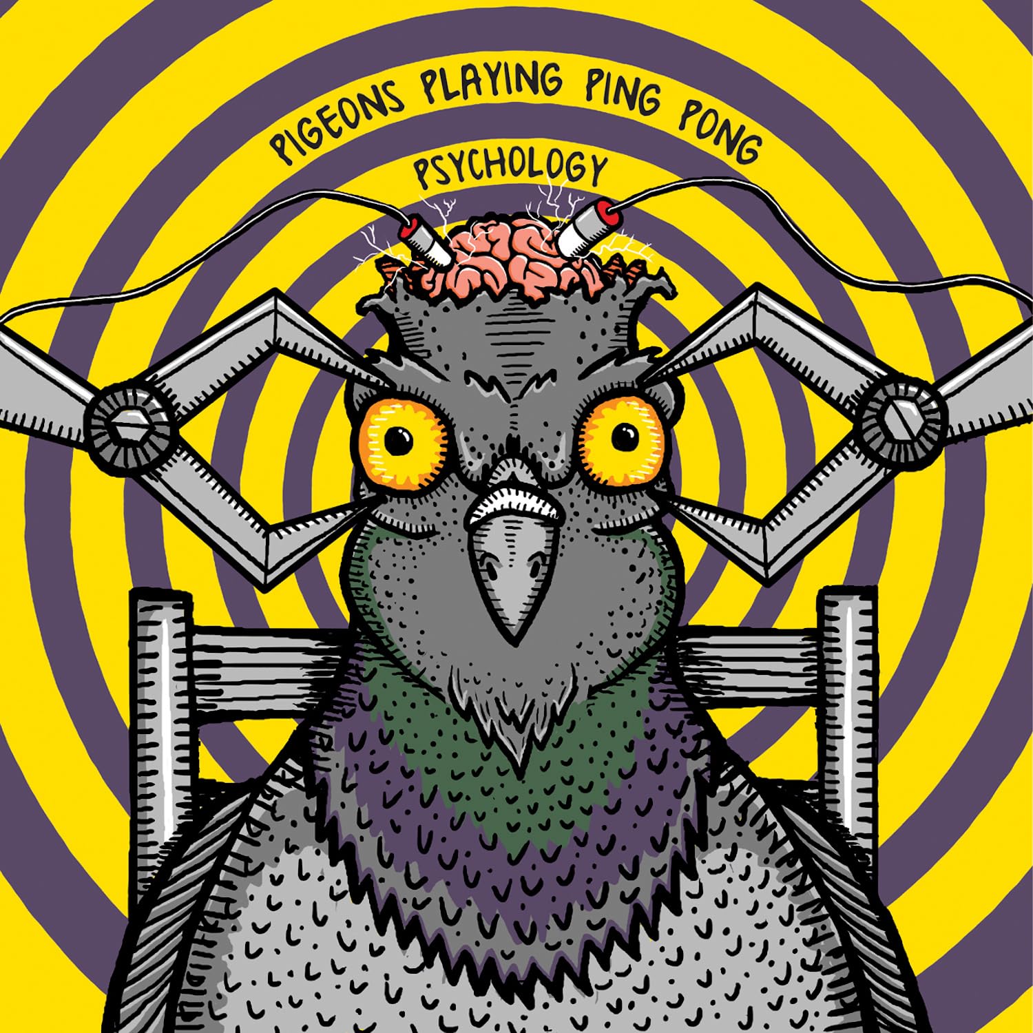 Psychology (Ltd. Yellow W/ Purple Splatter