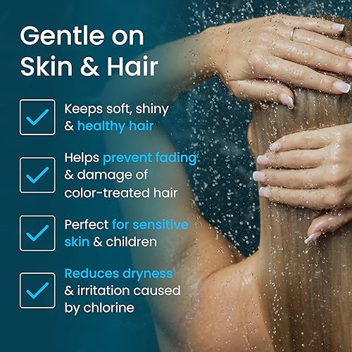 Miniatura 5 de Solutions Turbo - Filtro de ducha con impulsor giratorio y KDF, alta presión, eliminación de cloro, ajuste universal, fácil de instalar, suavizante