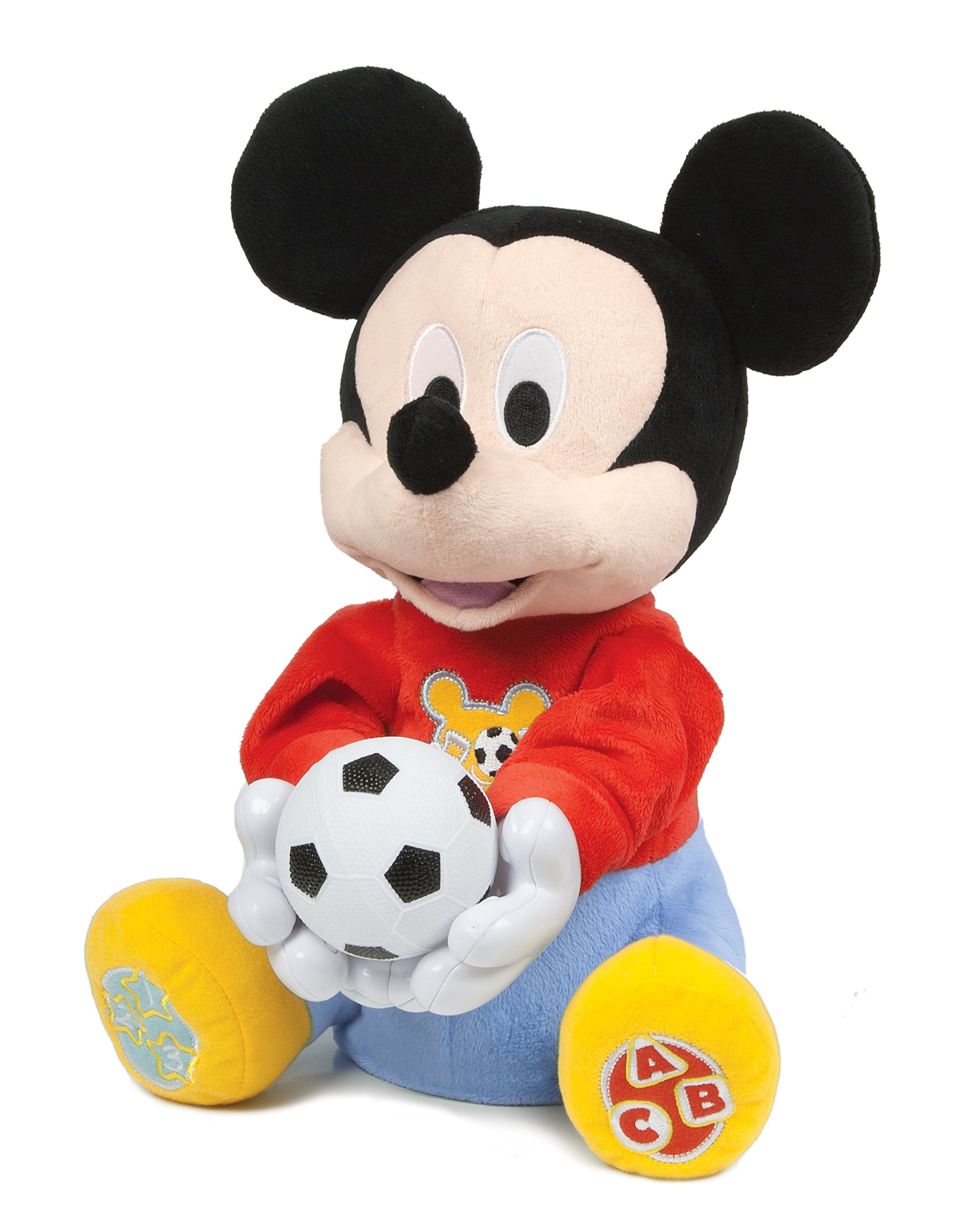 Buy Disney Mickey Interactive Plush Ball, Multi Color Online at