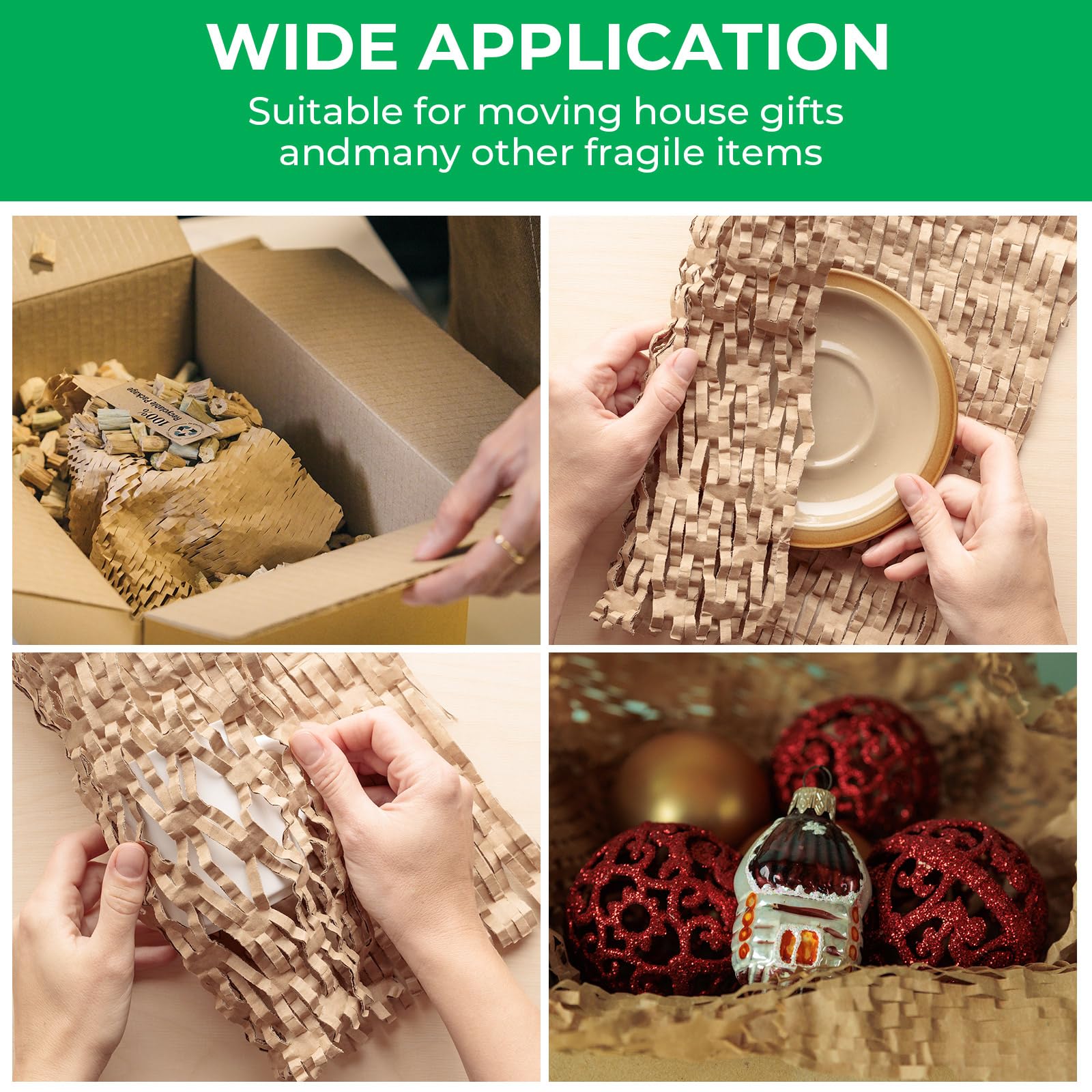 Hojas de papel de embalaje de panal de abeja, envoltura acolchada de burbujas para mudanzas, productos y regalos, material de embalaje de amortiguación reciclable, suministros de envío biodegradables