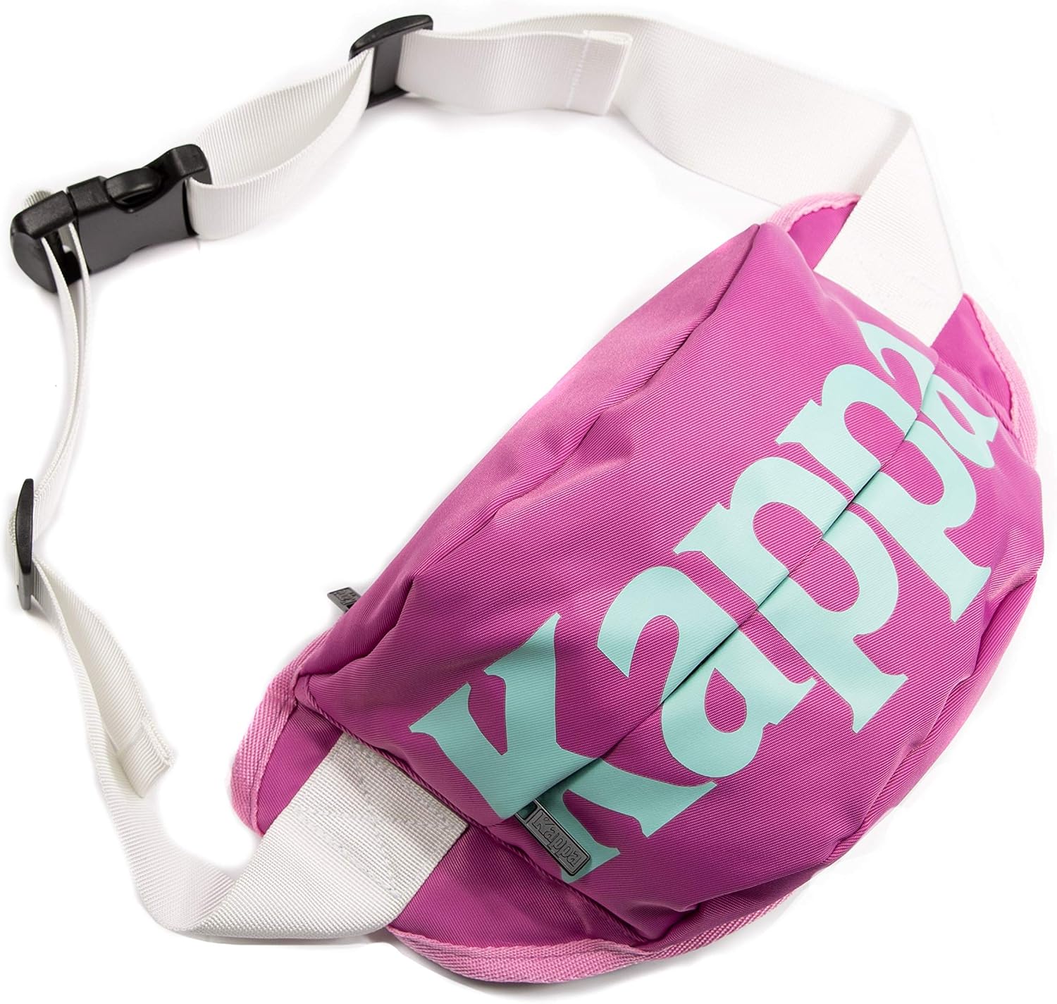 Kappa Authentic Cabala Unisex Waist Fannypack Pouch Bag - Pink Aqua White