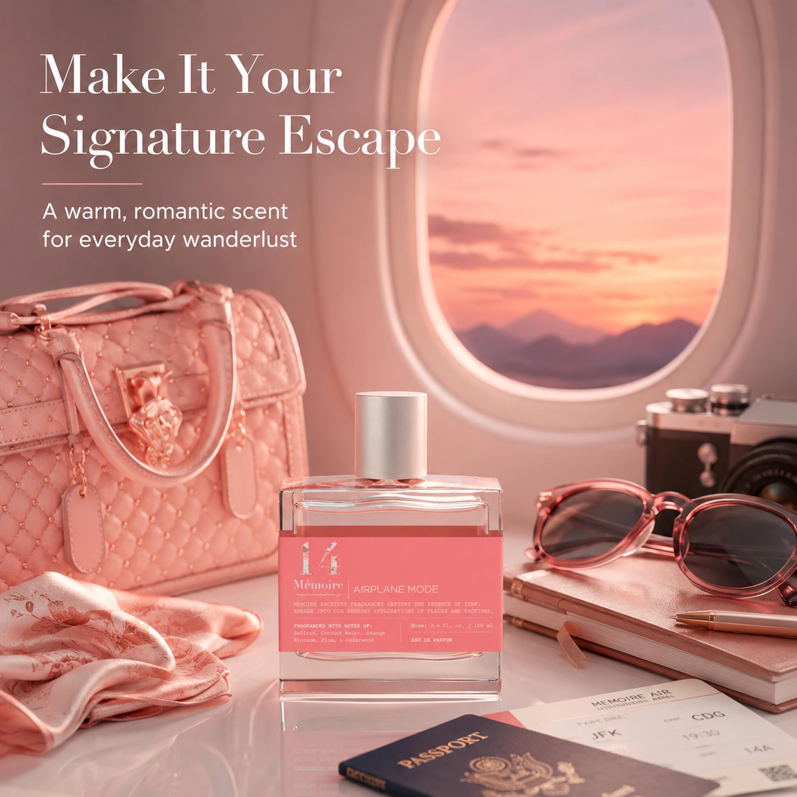 Memoire Archives Airplane Mode Eau de Parfum, Warm Romantic Scent